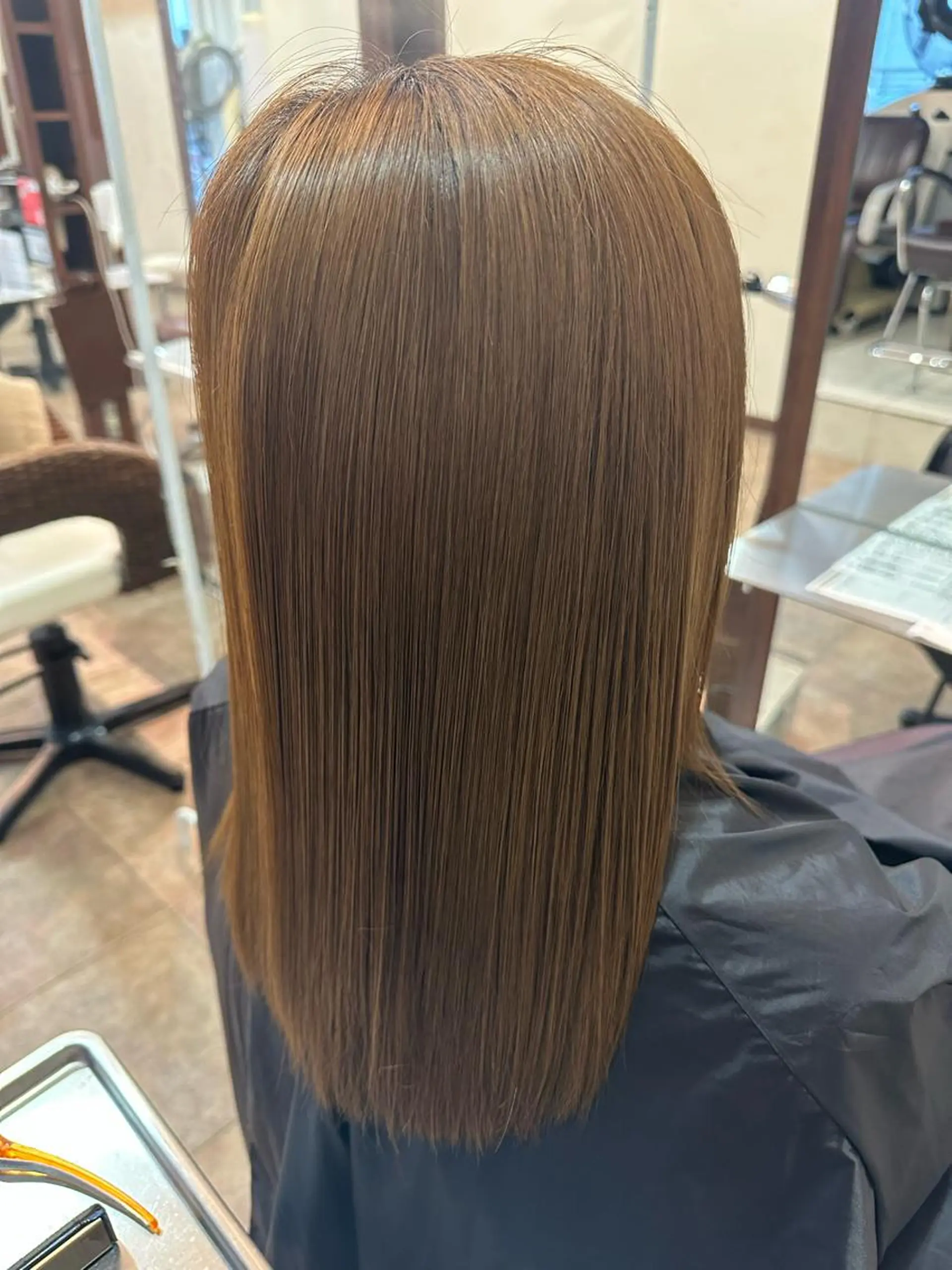 🍊暖色/ボブ chihiro🌼ོのヘアスタイル