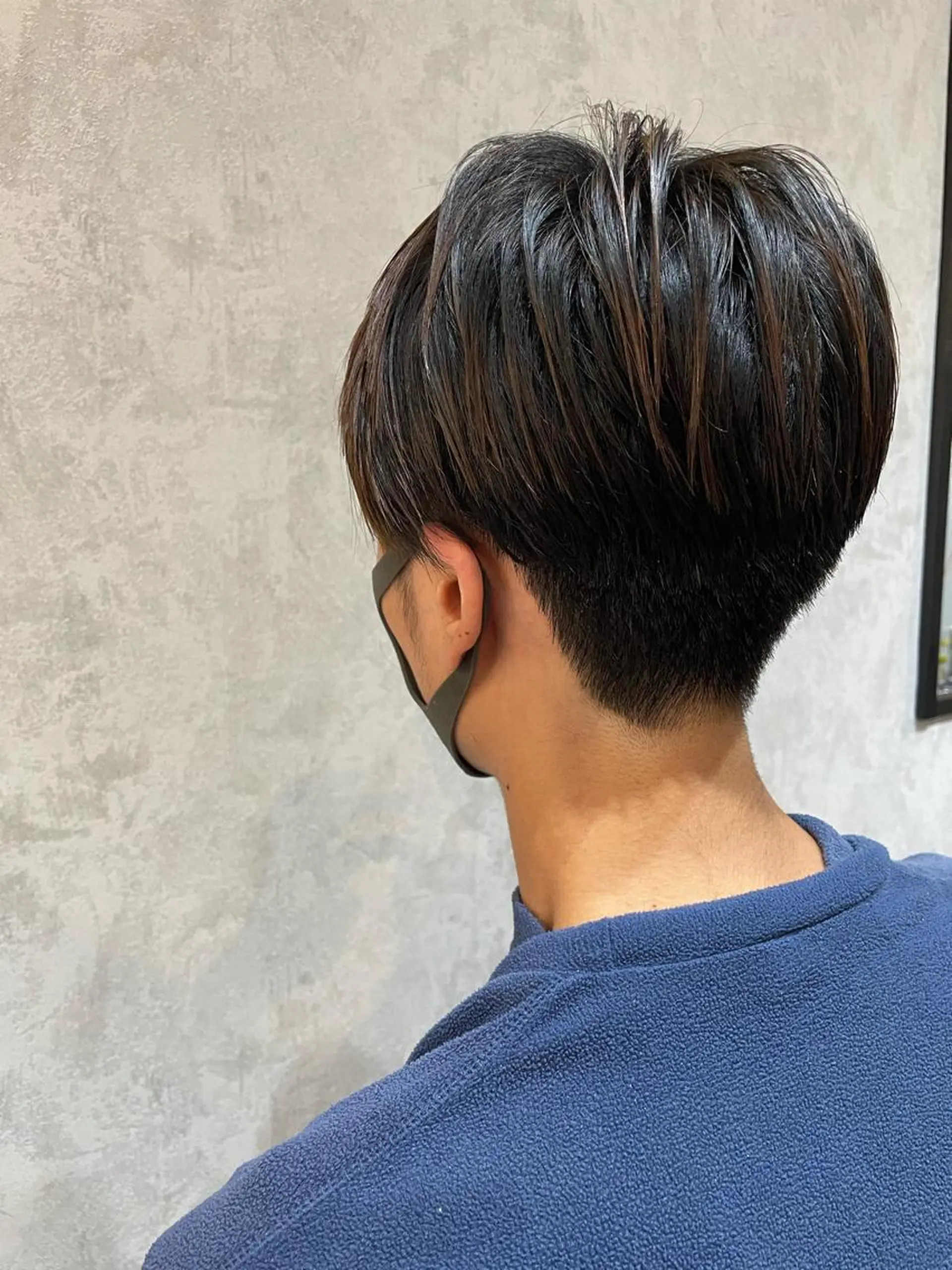 メンズ マッシュ 刈り上げ SHANTi 飯塚 ヘアセット/髪質改善のヘアスタイル