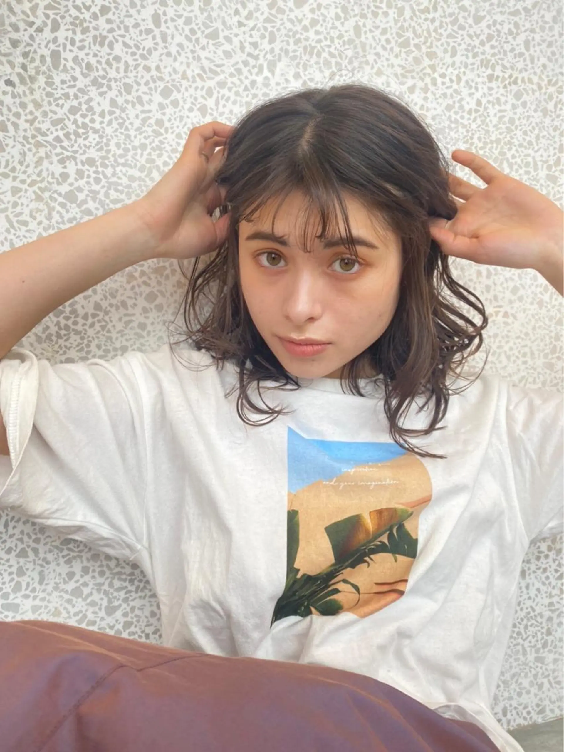 セミロング カラー 女性専用サロンmelt四条畷所属・三代 遥香のヘアスタイル