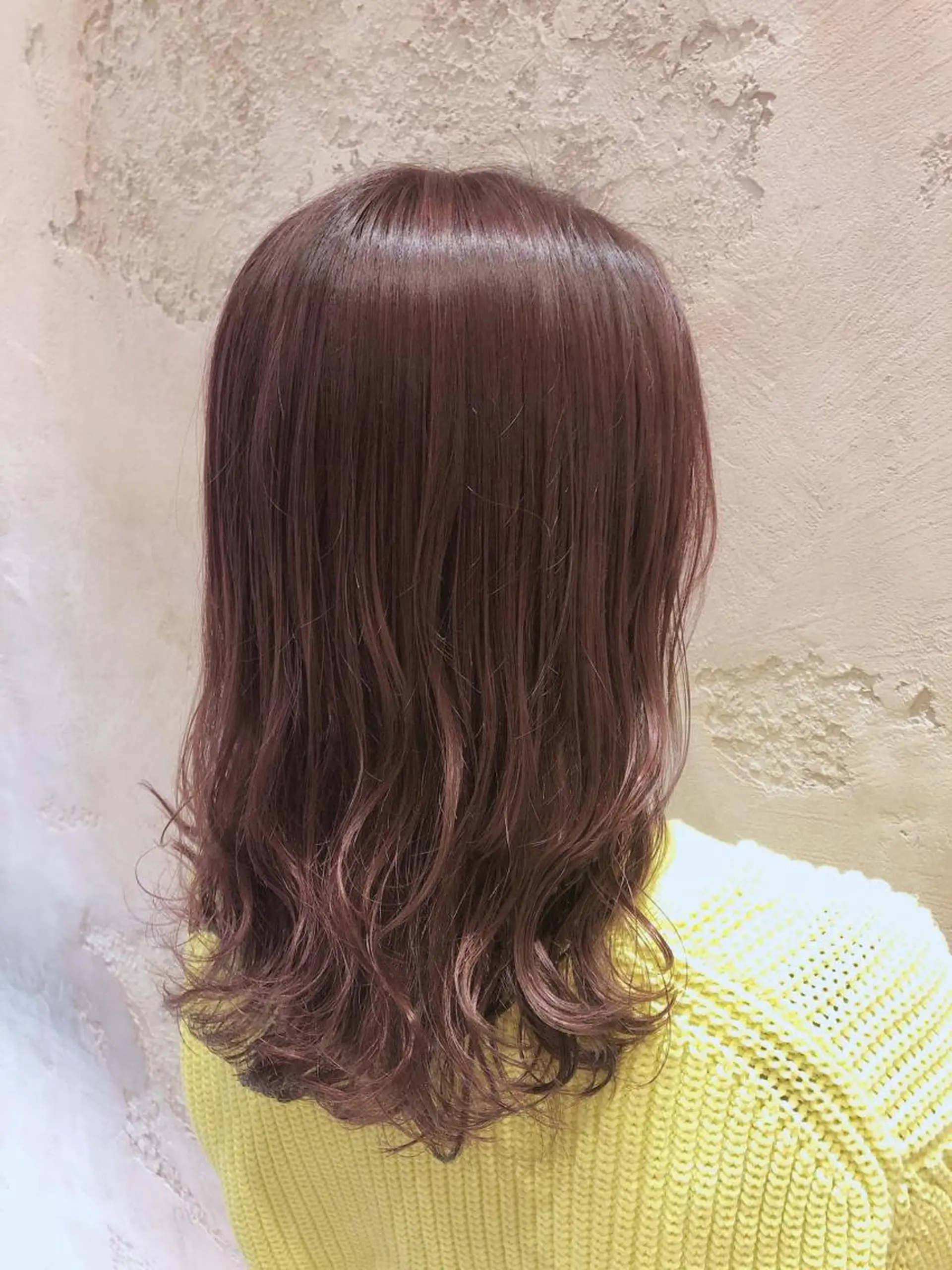 ミディアム カット ヘアカラー トリートメント 代表山口ひな 髪質改善のプロのヘアスタイル