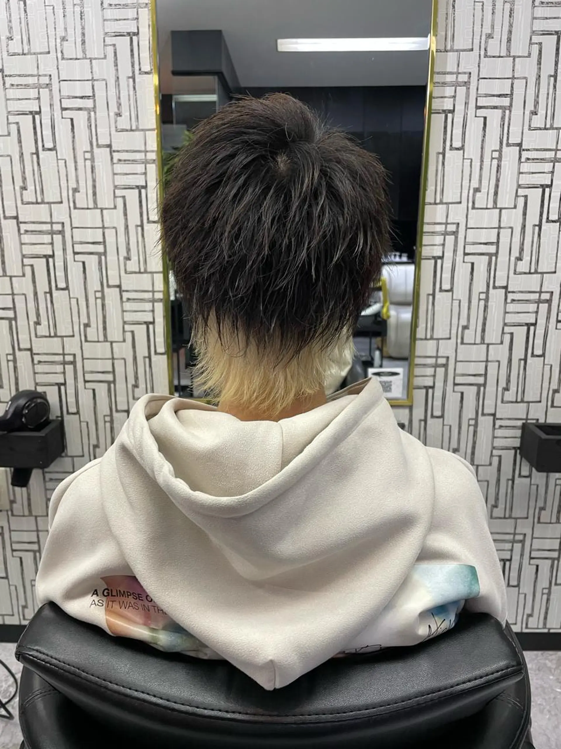 ショート ショートヘア 縮毛矯正 トリートメント 篠原 侑作のヘアスタイル