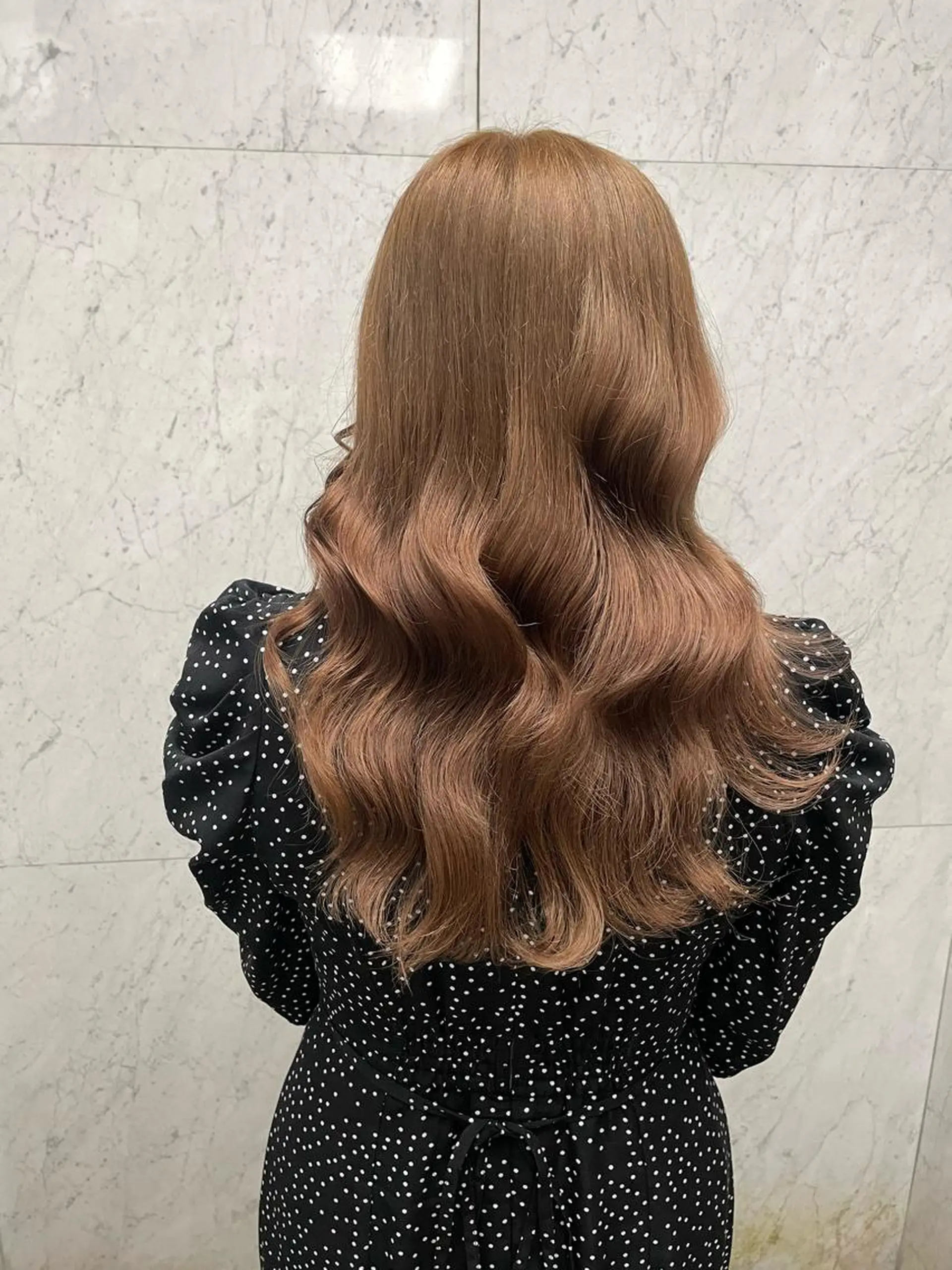 ミディアム 透明感カラー特化/ 顔まわり特化/辻部のヘアスタイル