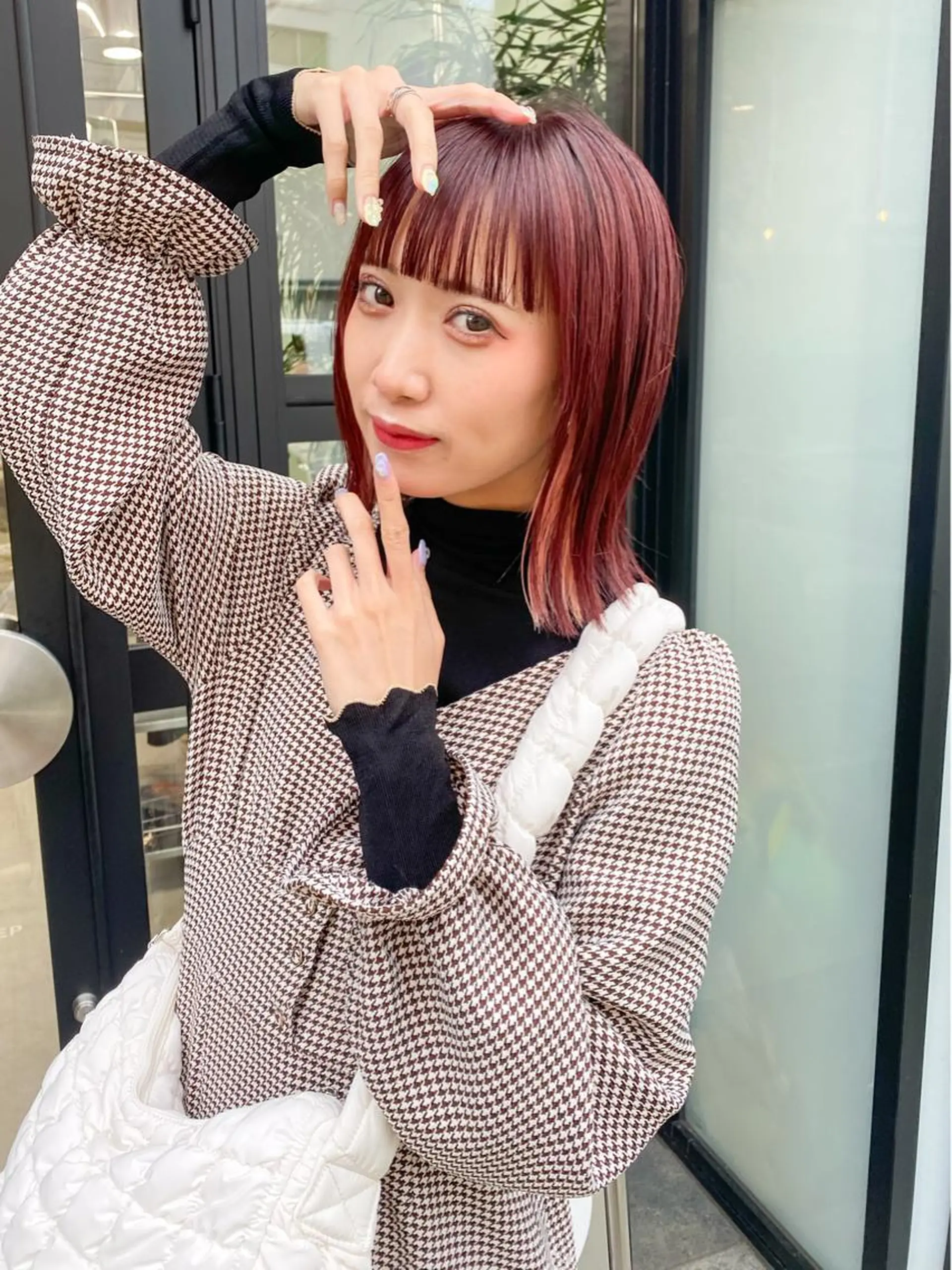 ミディアム カラー 栄・伏見 JOULE'Sのヘアスタイル