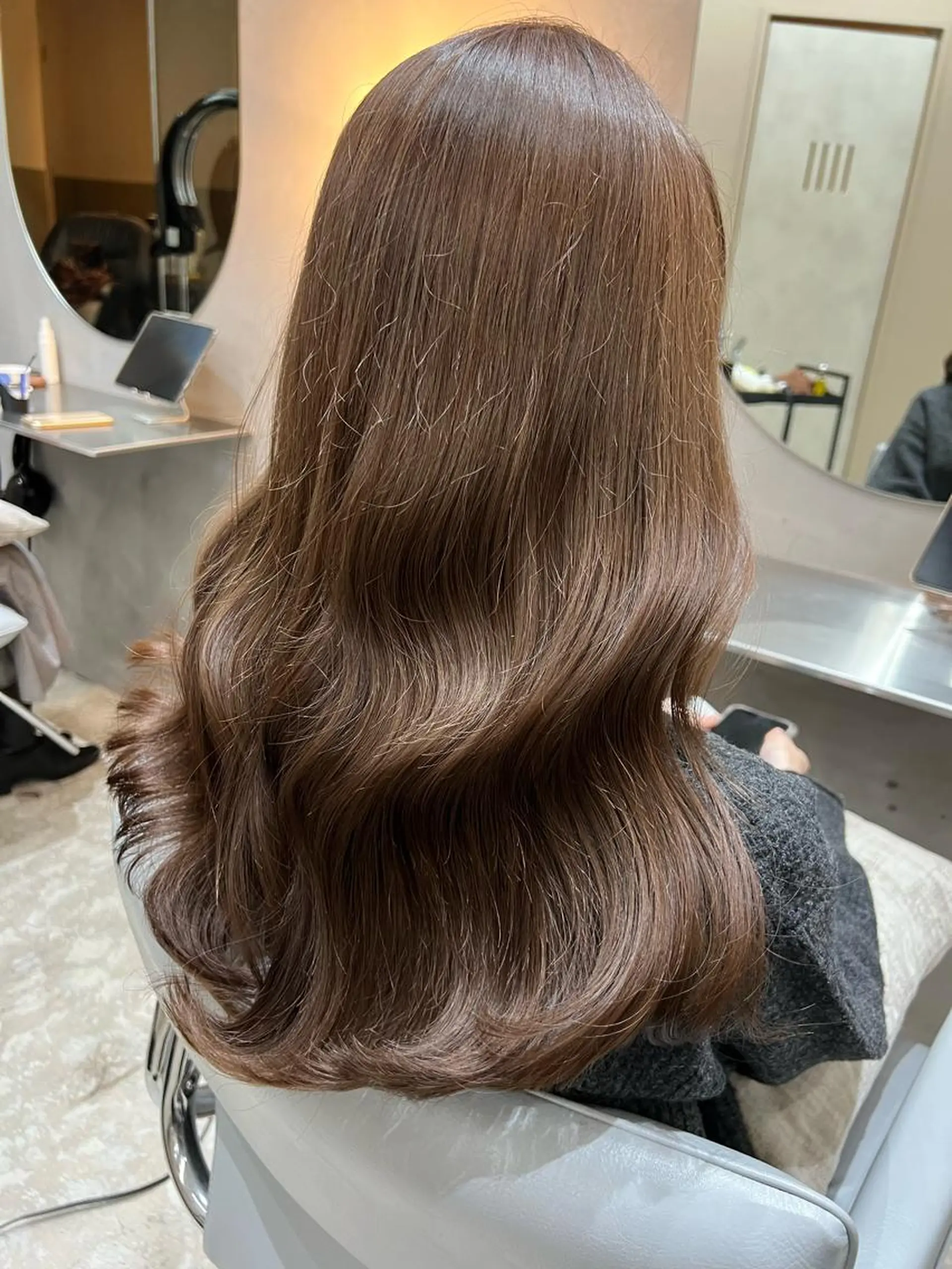 ロング カット ヘアカラー 艶カラー💎 髪質改善🎈アトワのヘアスタイル