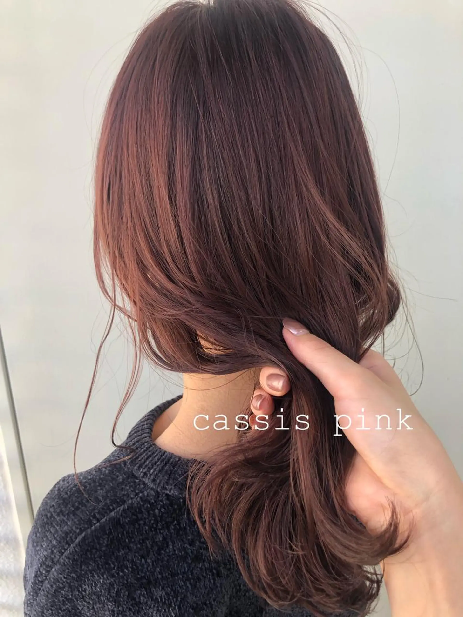 セミロング カラー ヘアアレンジ ヘアカラー トリートメント NANA／trend style🕊🍑のヘアスタイル