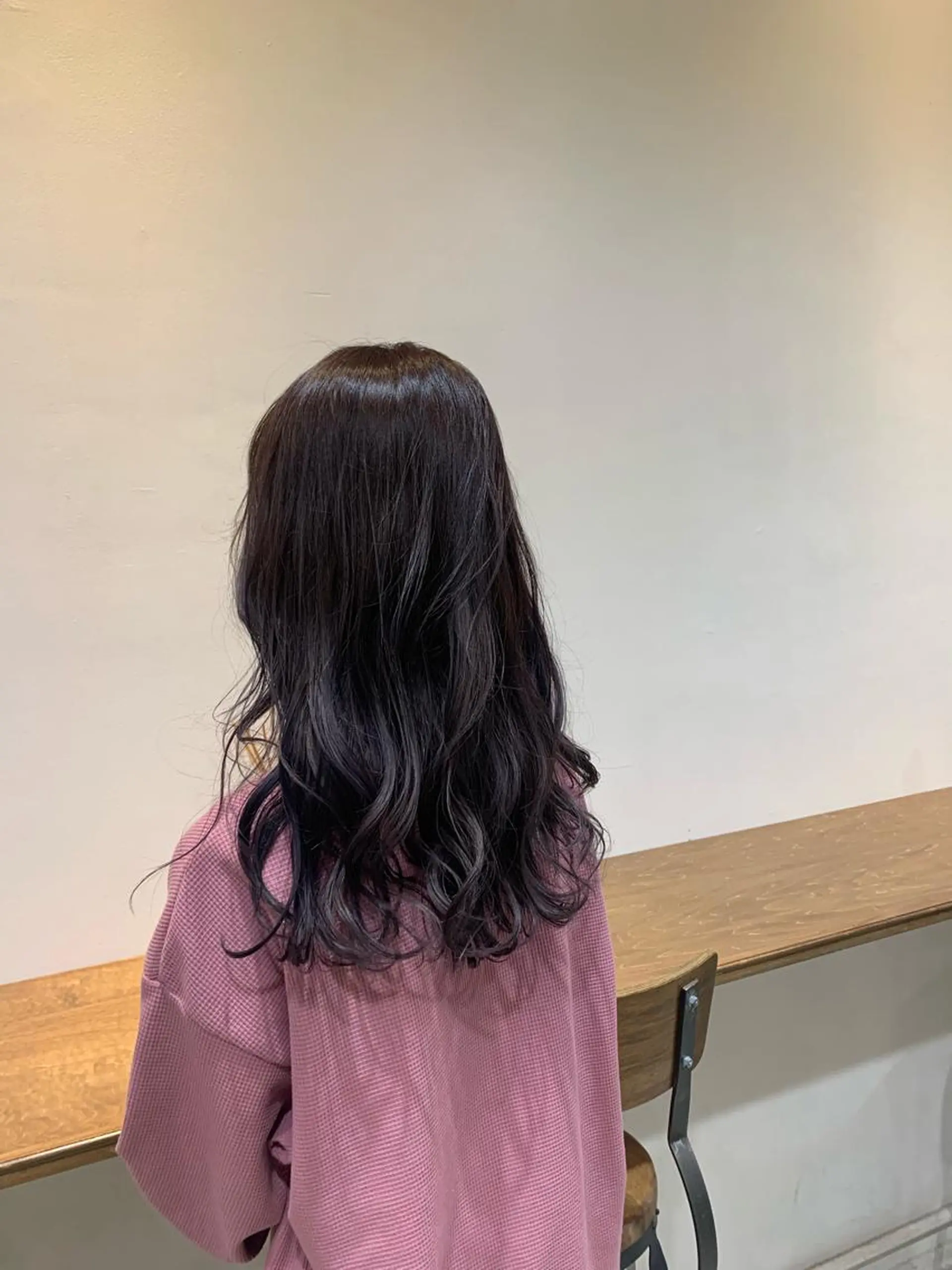 ロング ハイトーン/レイヤー 💜Akaneのヘアスタイル