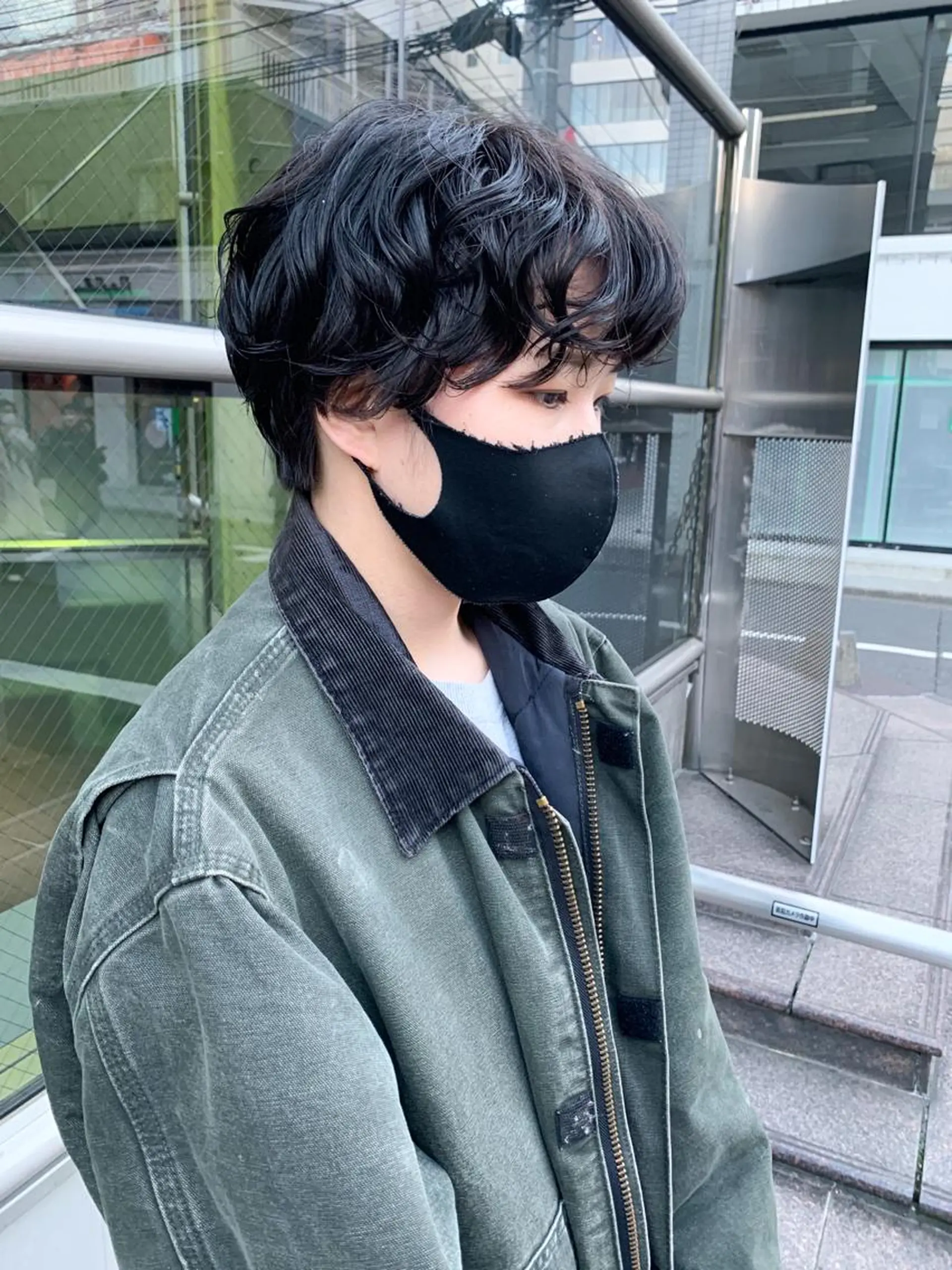 ショート パーマ 原宿パーマ kazuのヘアスタイル