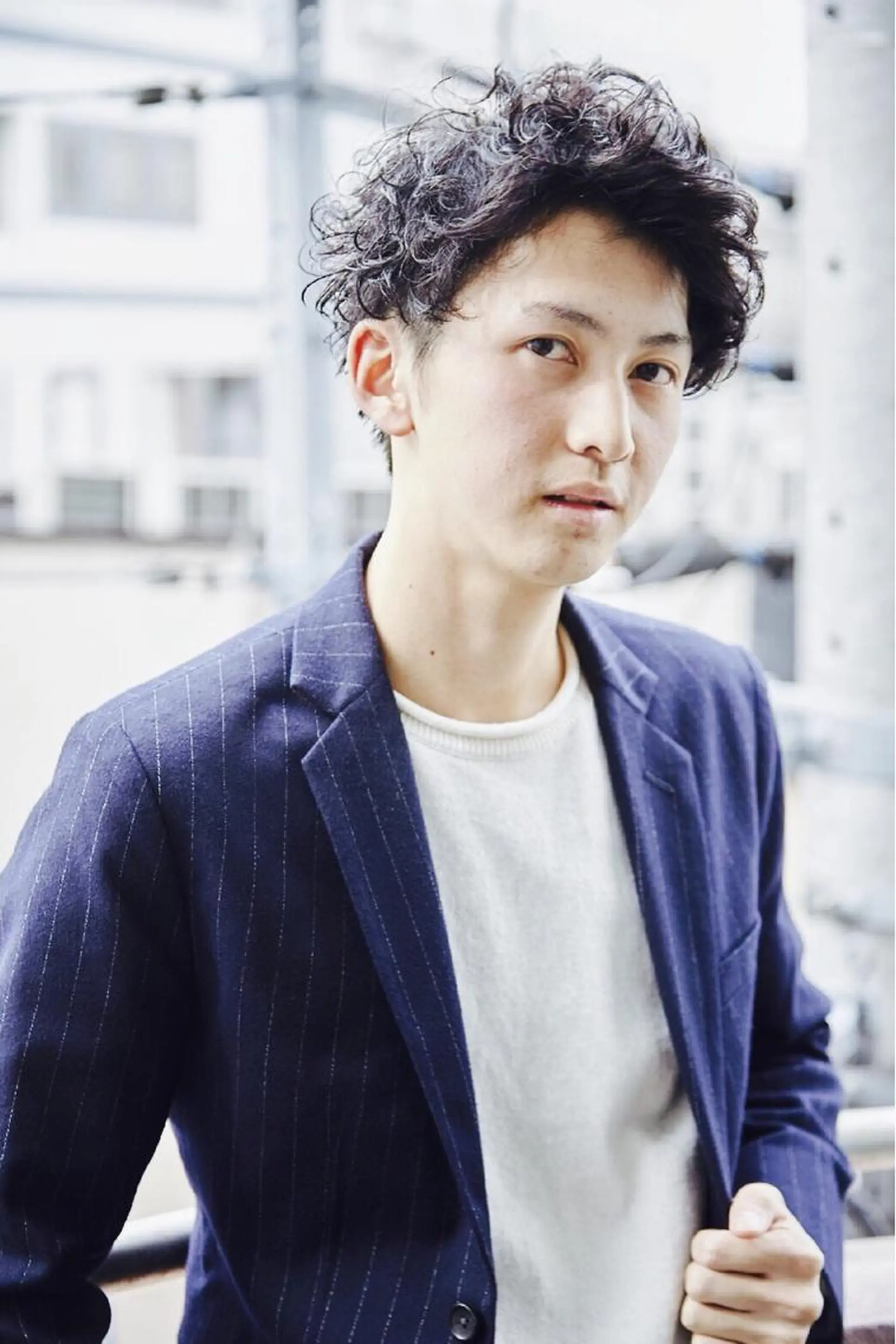 ショート パーマ 艶カラー/フェイス レイヤー/たむのヘアスタイル