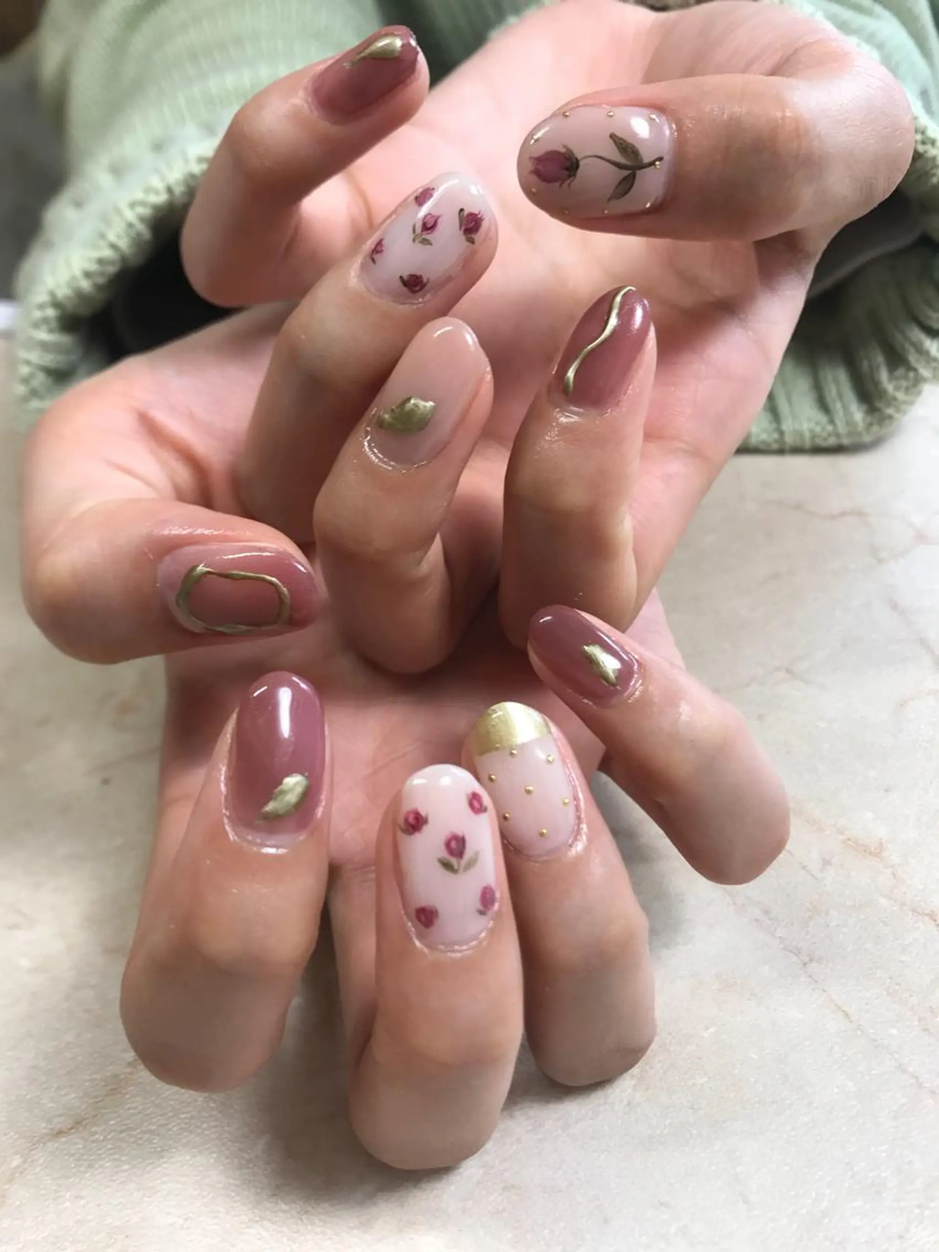 ネイル mellow mのネイルデザイン