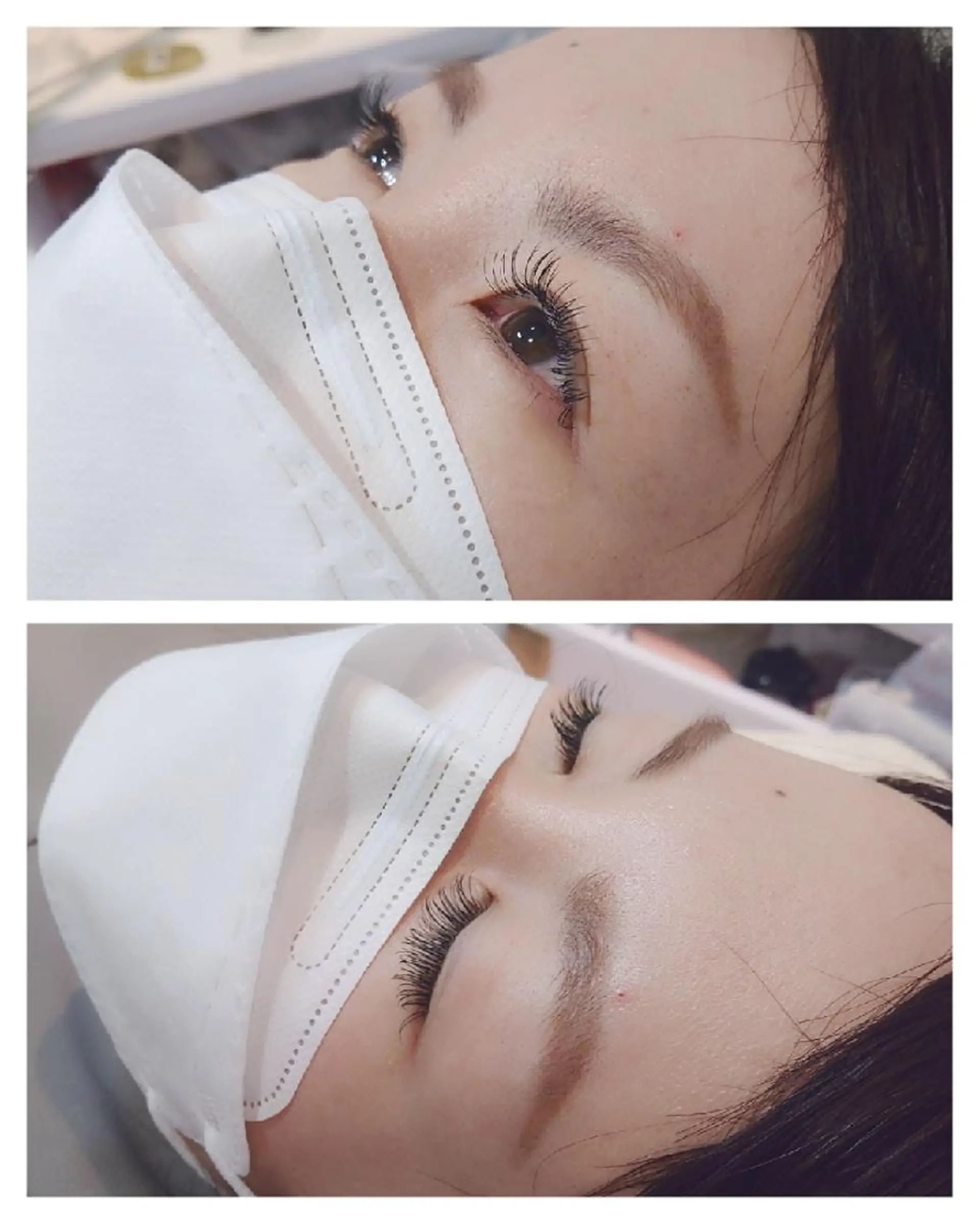 マツエク・マツパ Cカール フラットラッシュ NINU所属・アサカワ マキの眉毛・アイブロウイメージ