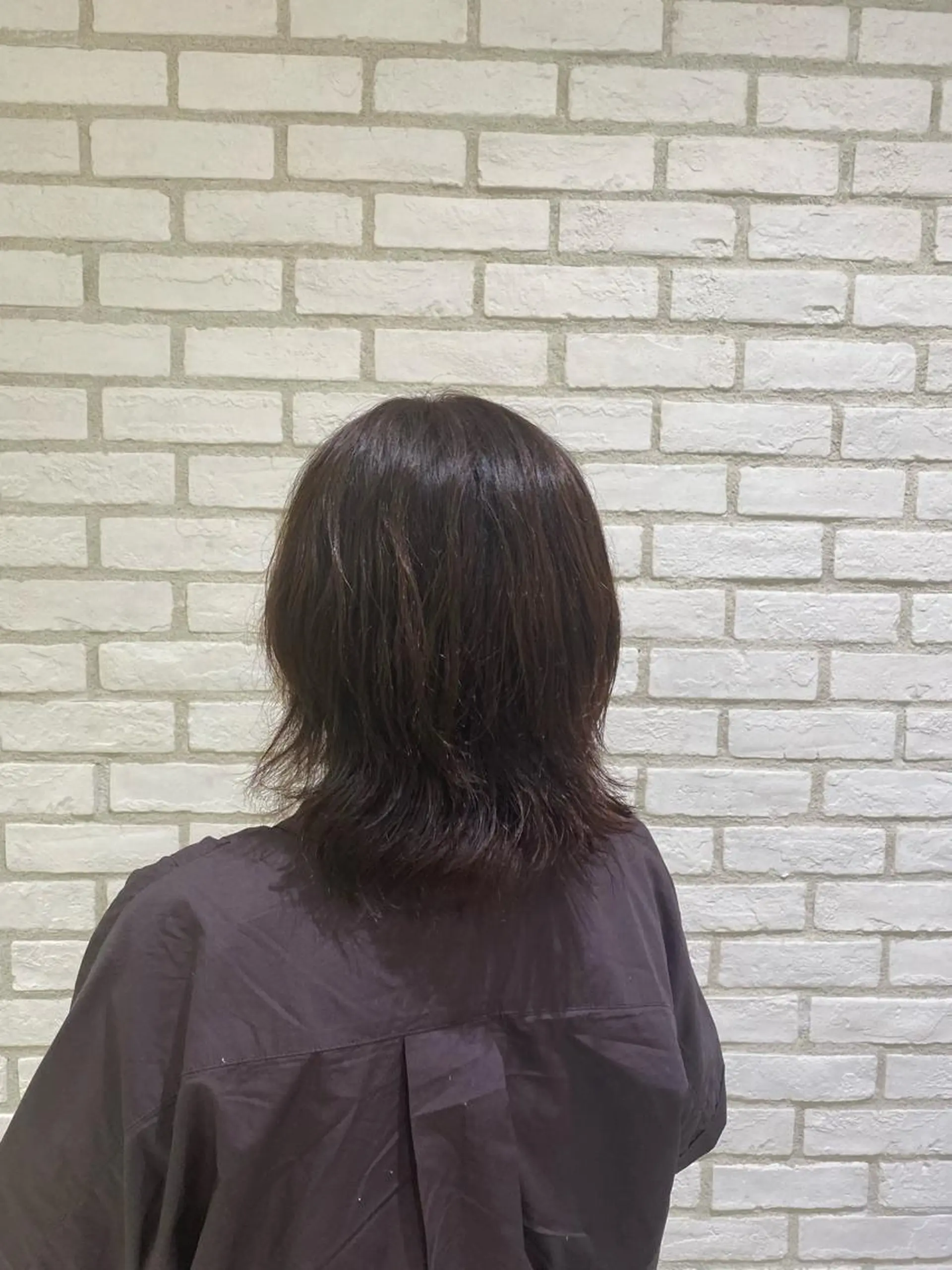 セミロング カラー カットモデル募集中 松原京のヘアスタイル