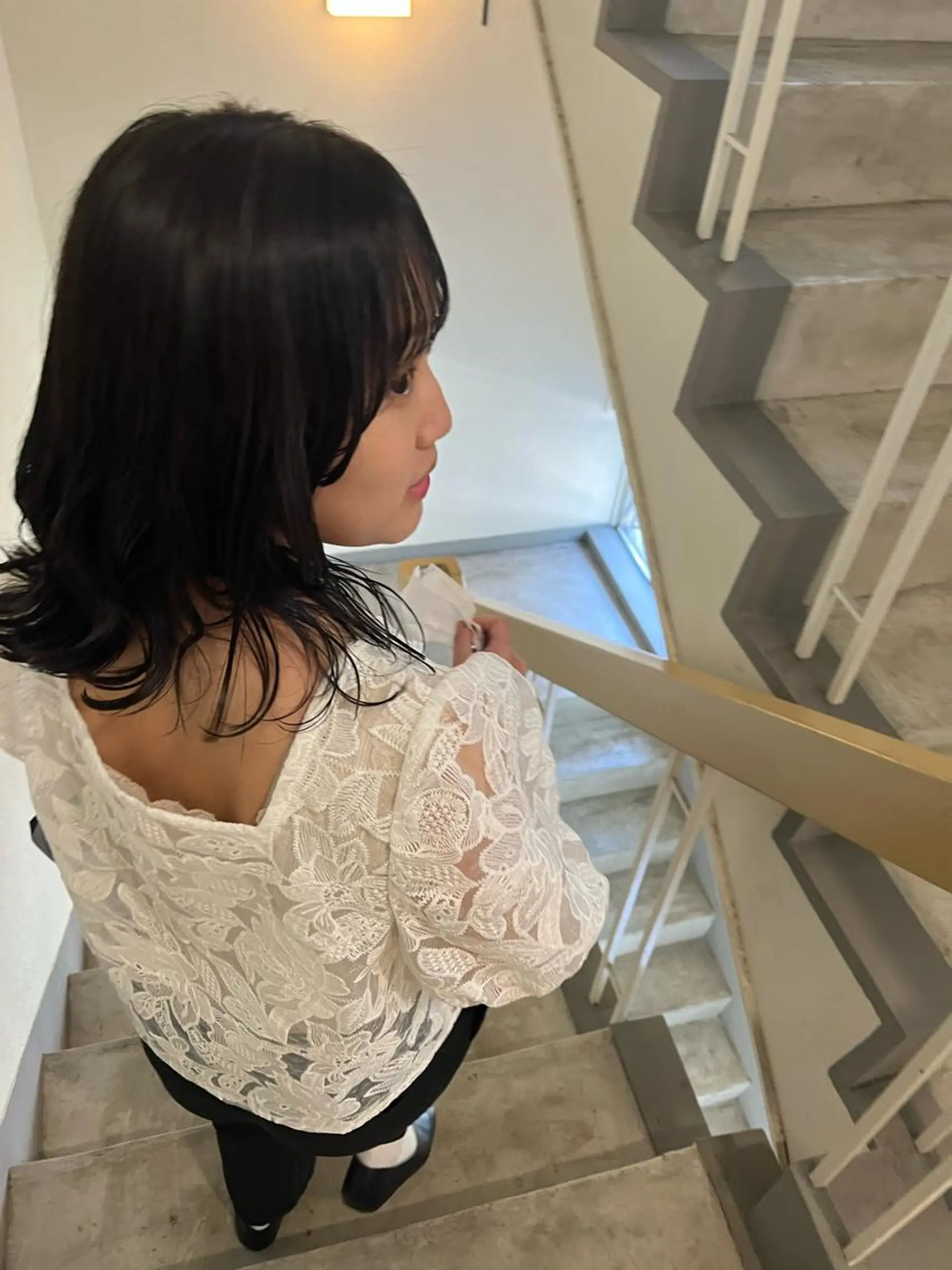 ミディアム カラー ヘアカラー SIKI yuuna レイヤーカット🪽のヘアスタイル