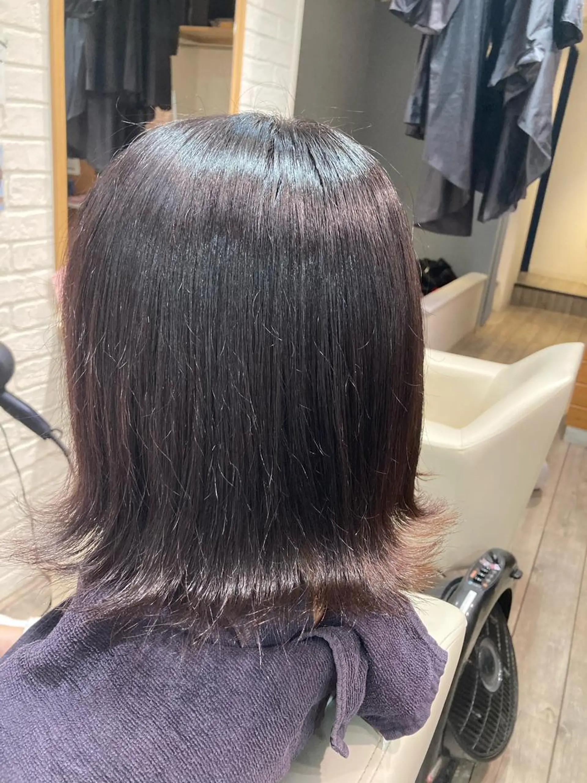 ミディアム パープルカラー hair Luana所属・🦋きょういち 🦋のヘアスタイル