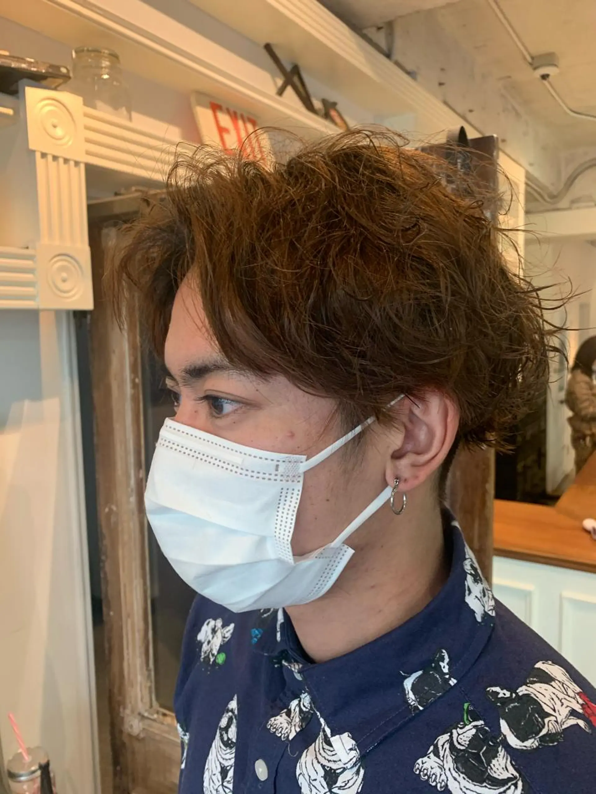 ショート カット パーマ トリートメント ヘッドスパ ヘアセット 大宮/山口 竣也のヘアスタイル