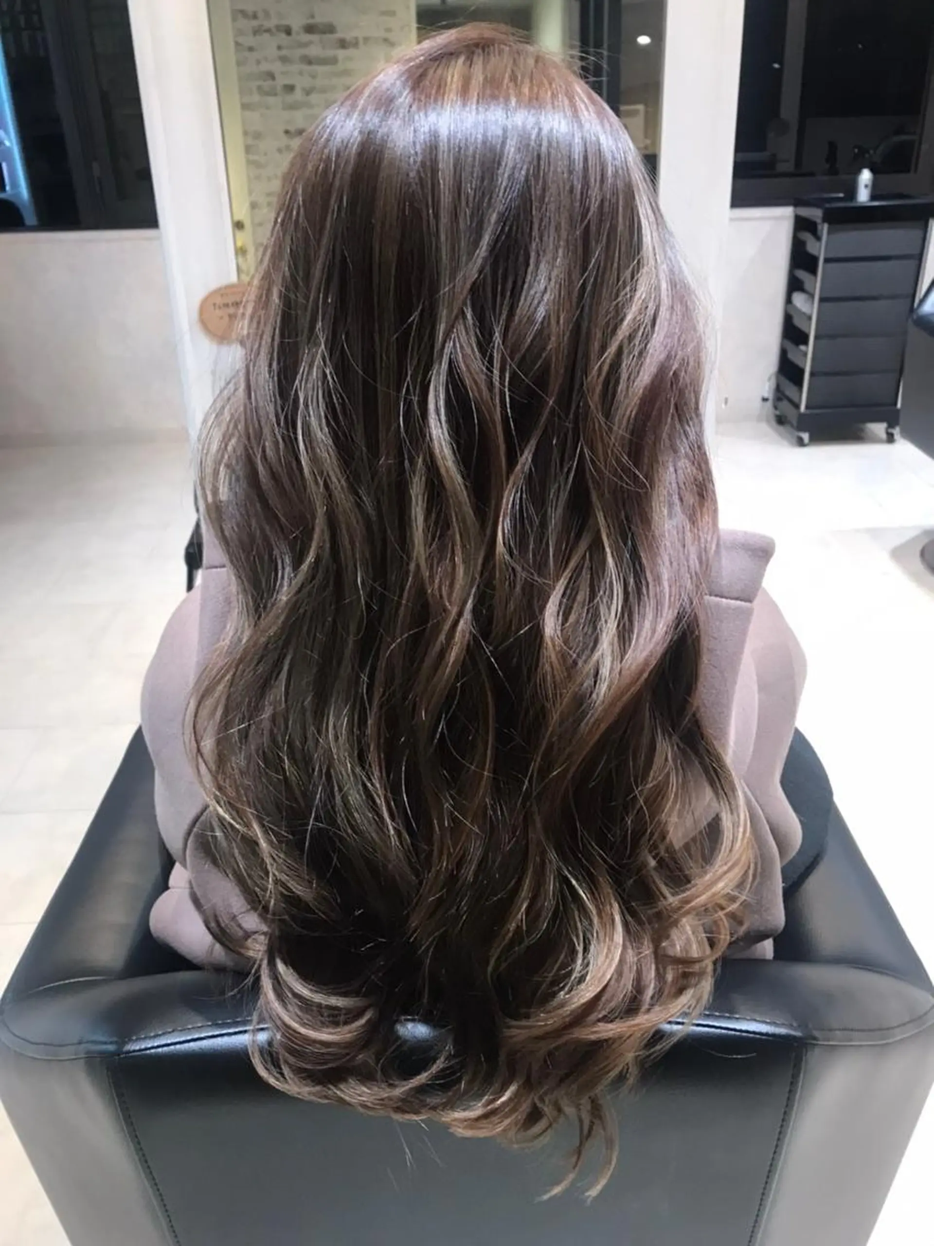 ロング カラー ヤマモト ミナミのヘアスタイル