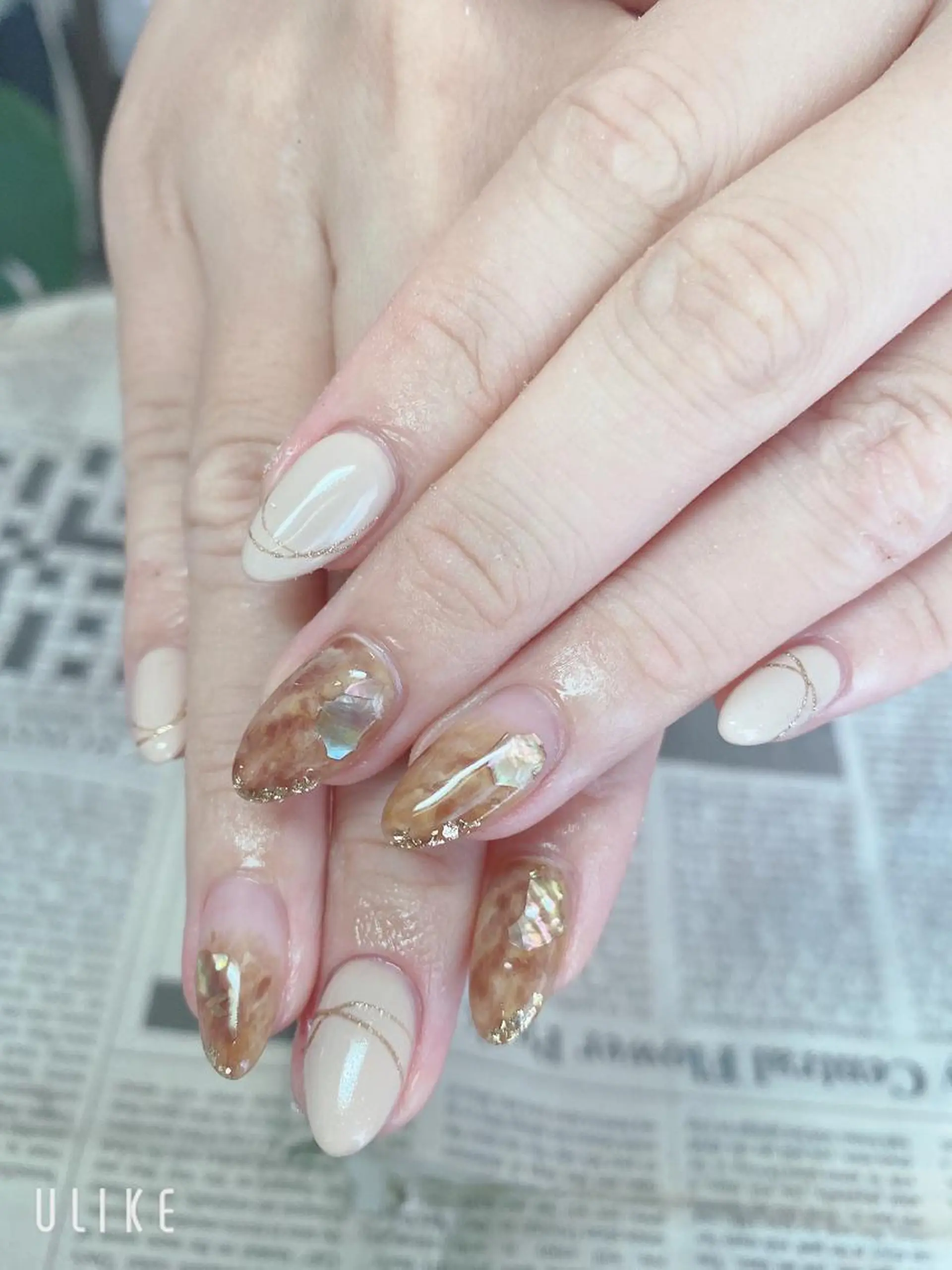 ネイル ハンドネイル ハンドケア 森山 舞のネイルデザイン