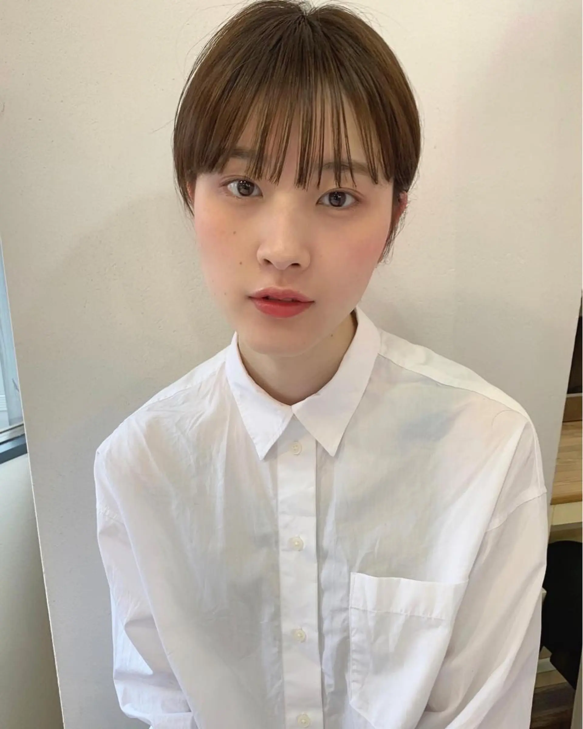 ショート 縮毛矯正/ショート/ レイヤー/畑中正敏のヘアスタイル