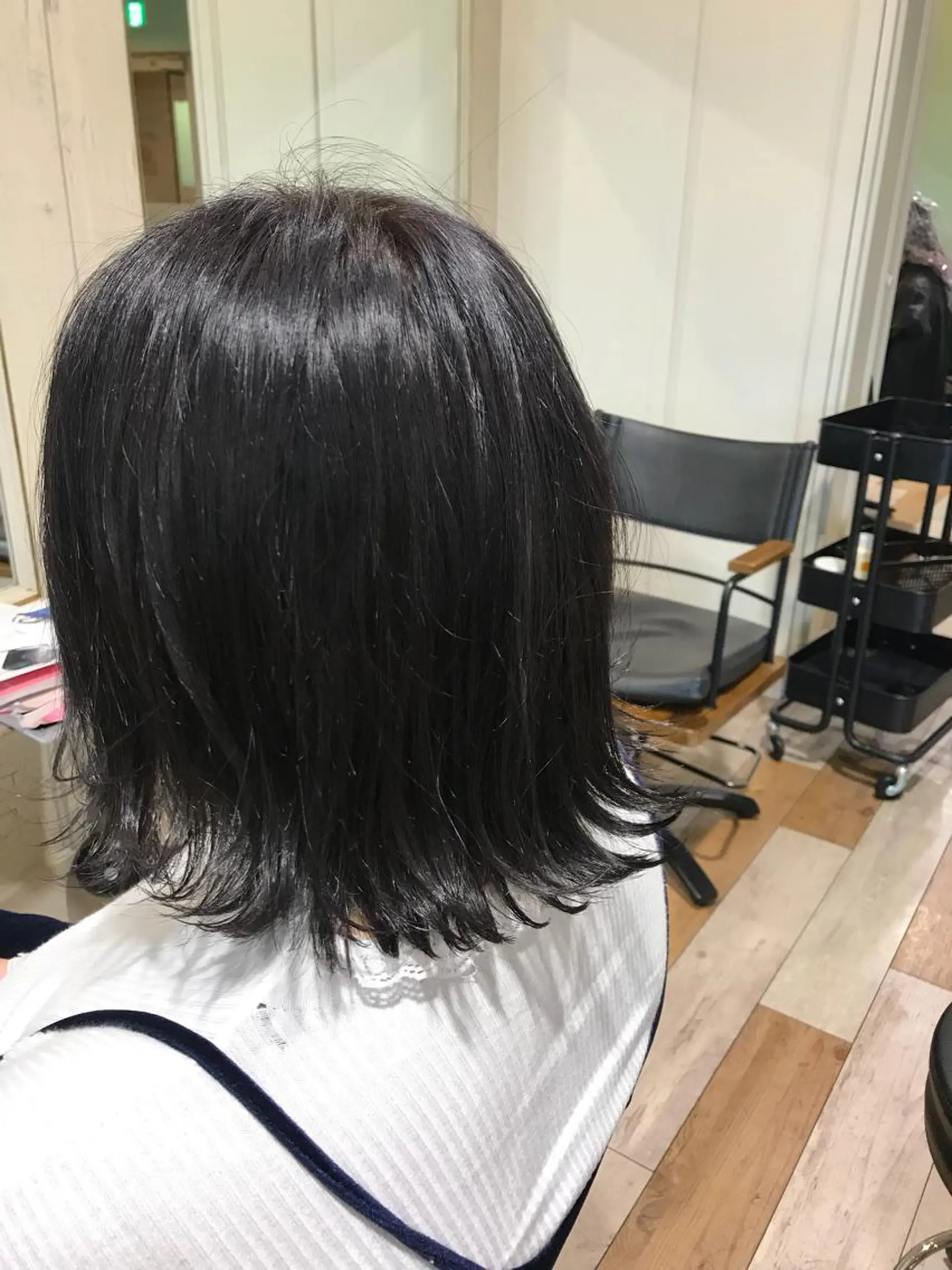 ショート 外ハネヘア AUBEHAIRpeony所属・山形酸性ストレート 古川✂︎のヘアスタイル