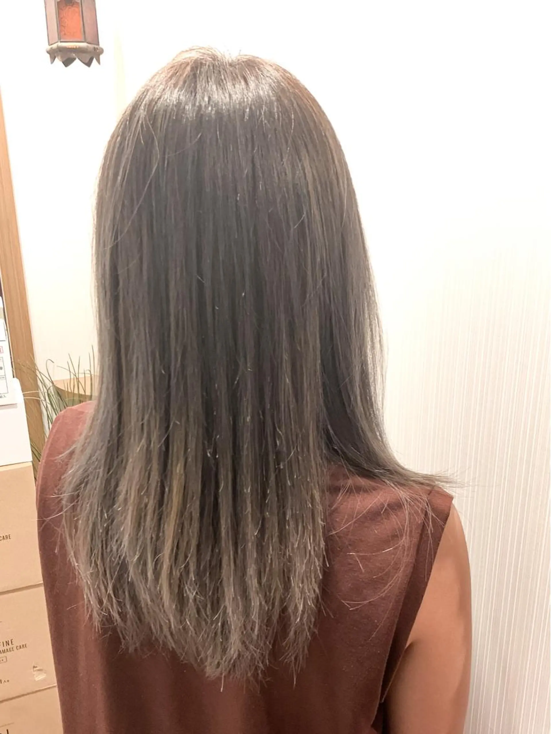 セミロング カラー バレイヤージュ レイヤーカット ◆◇◆ナカハマ アキト◆◇◆のヘアスタイル