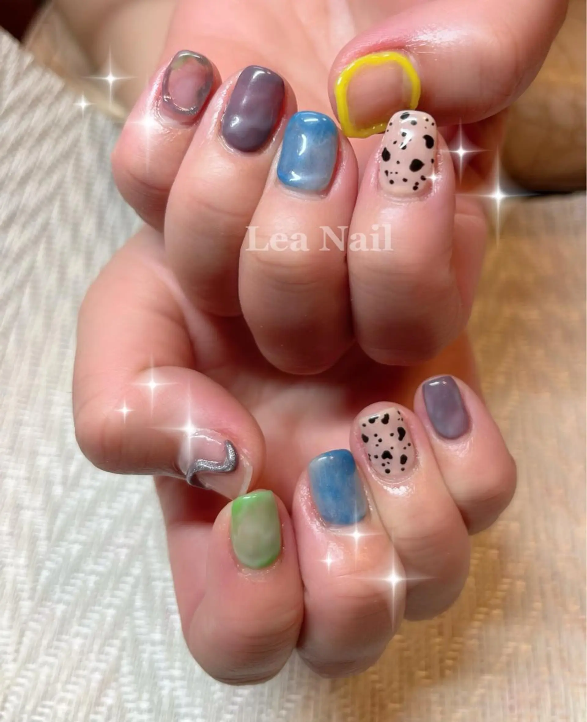 ネイル ニュアンスネイル Lea Nailのネイルデザイン