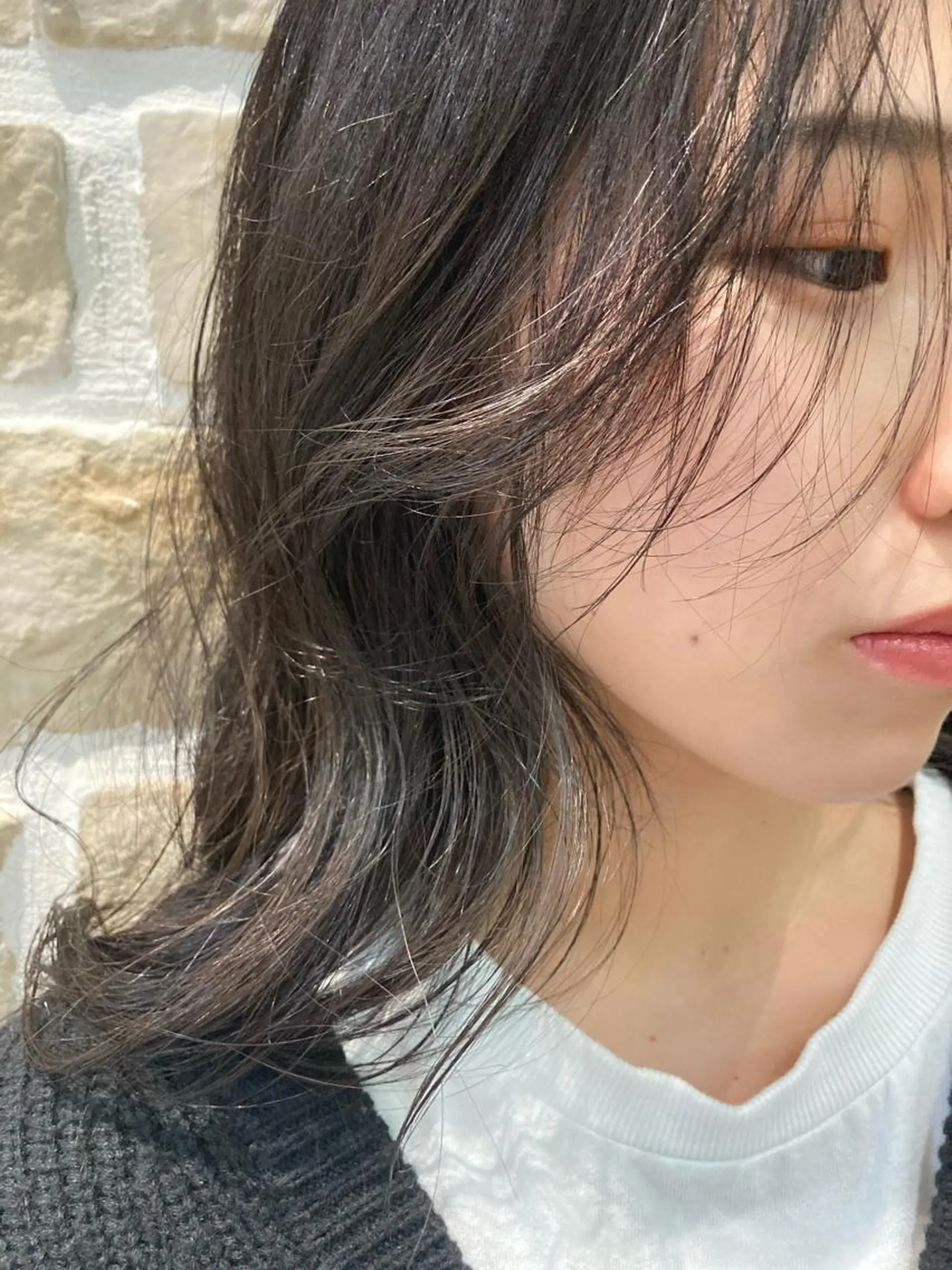 ロング カラー FILMS所属・宮城 星のヘアスタイル