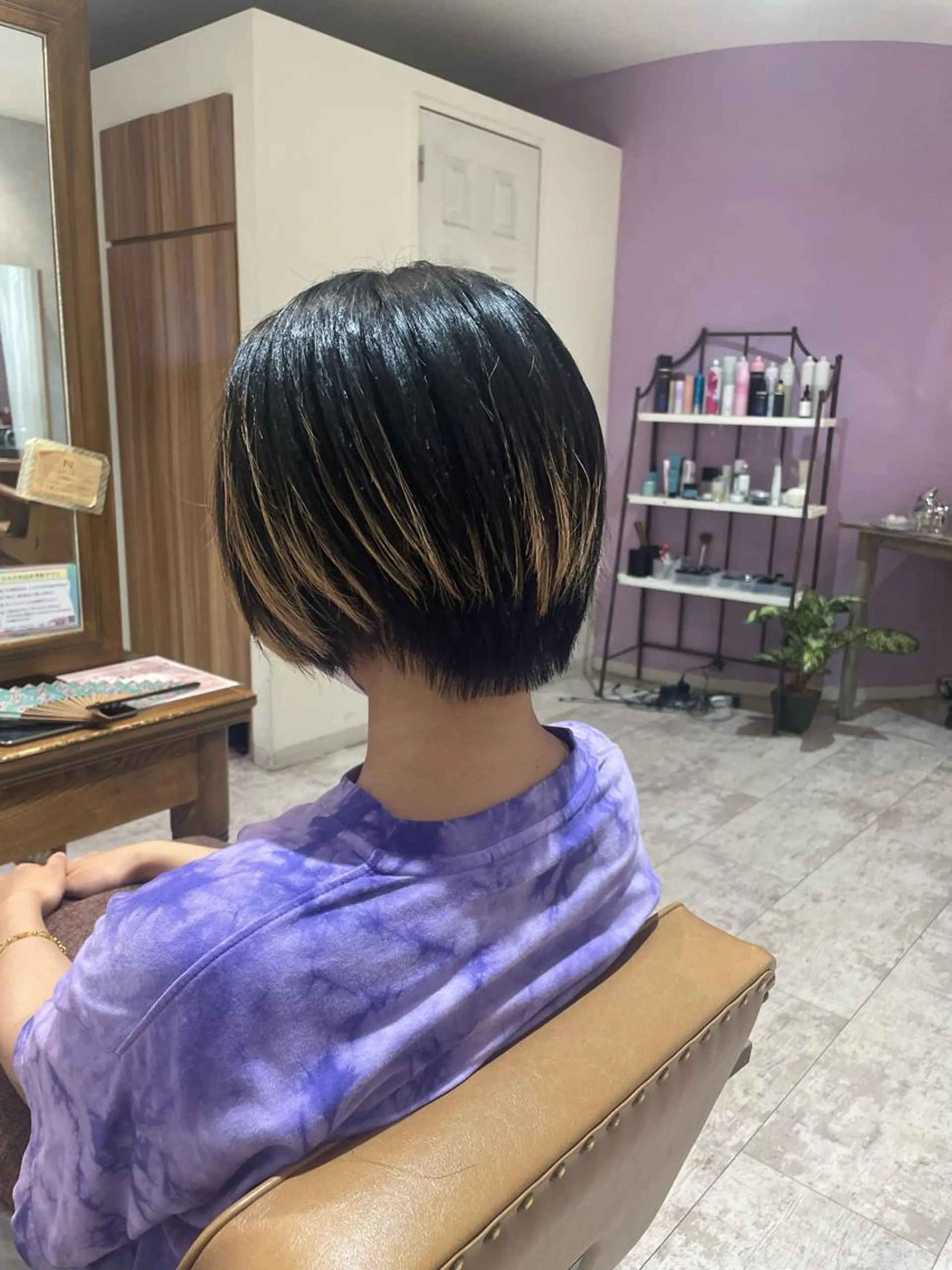 ショート 小川 夏生のヘアスタイル