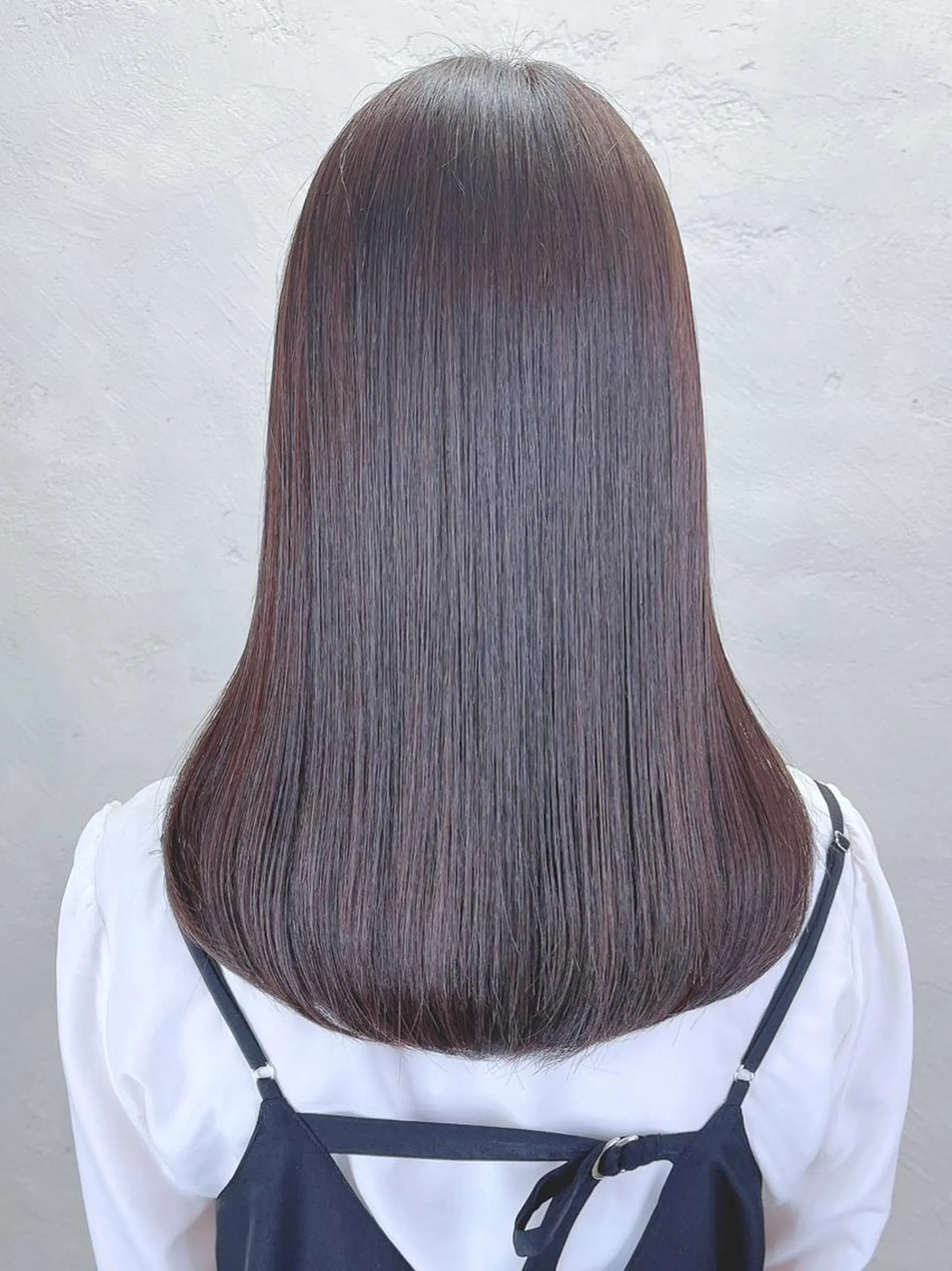 セミロング カラー ITbyALBUM 八王子店のヘアスタイル