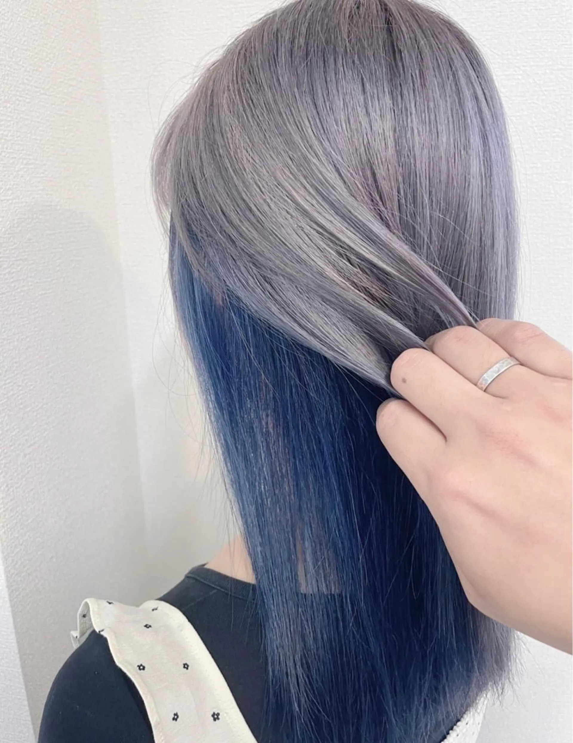 ロング カラー ケアブリーチ /髪質 改善/古橋圭史郎のヘアスタイル