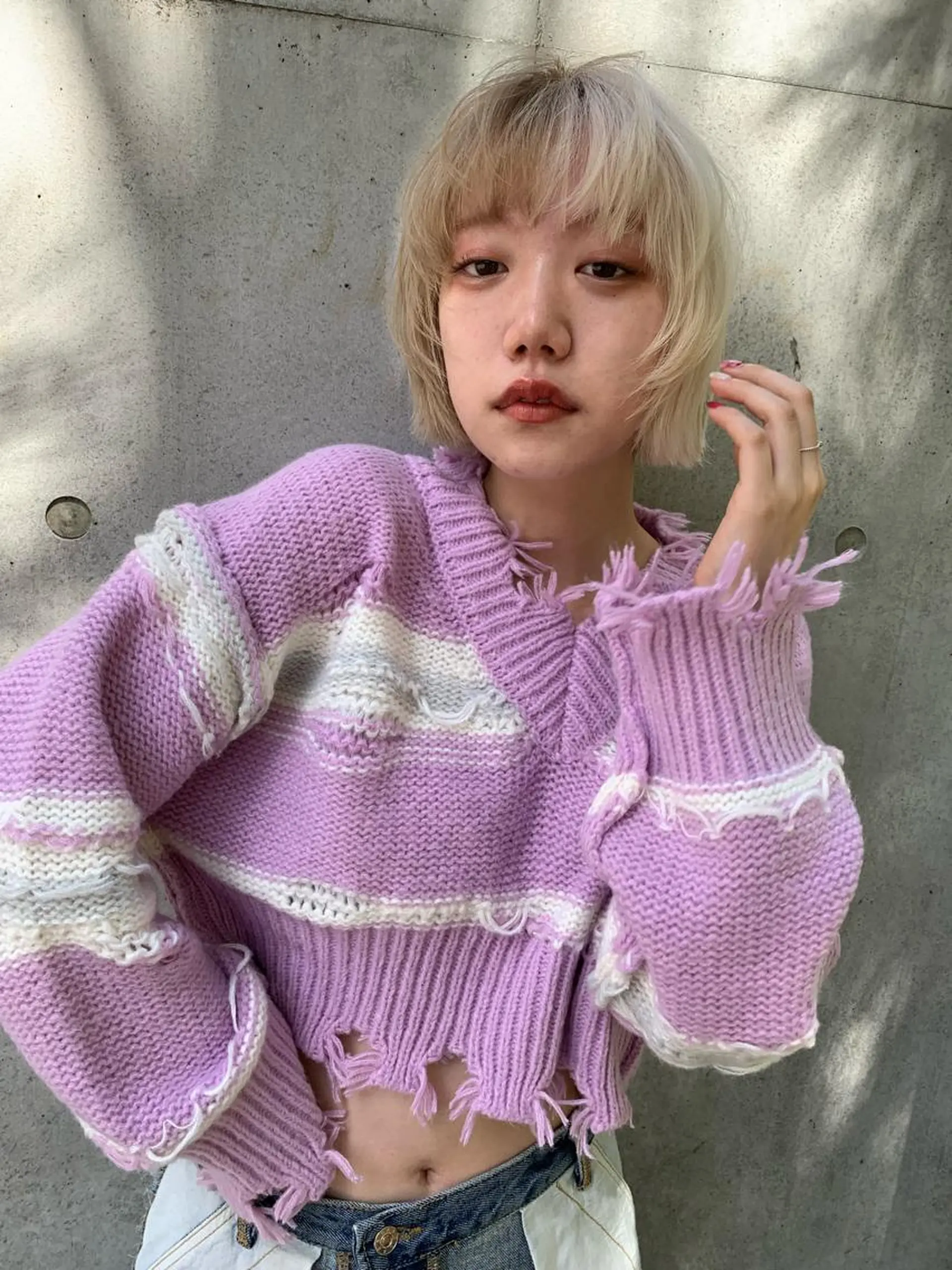 ショート カラー raika .のヘアスタイル