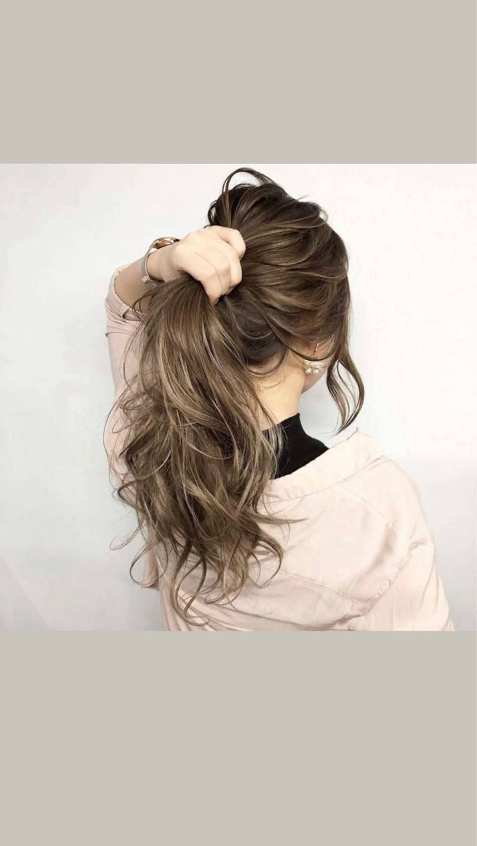 ロング カラー 阿見 大成のヘアスタイル