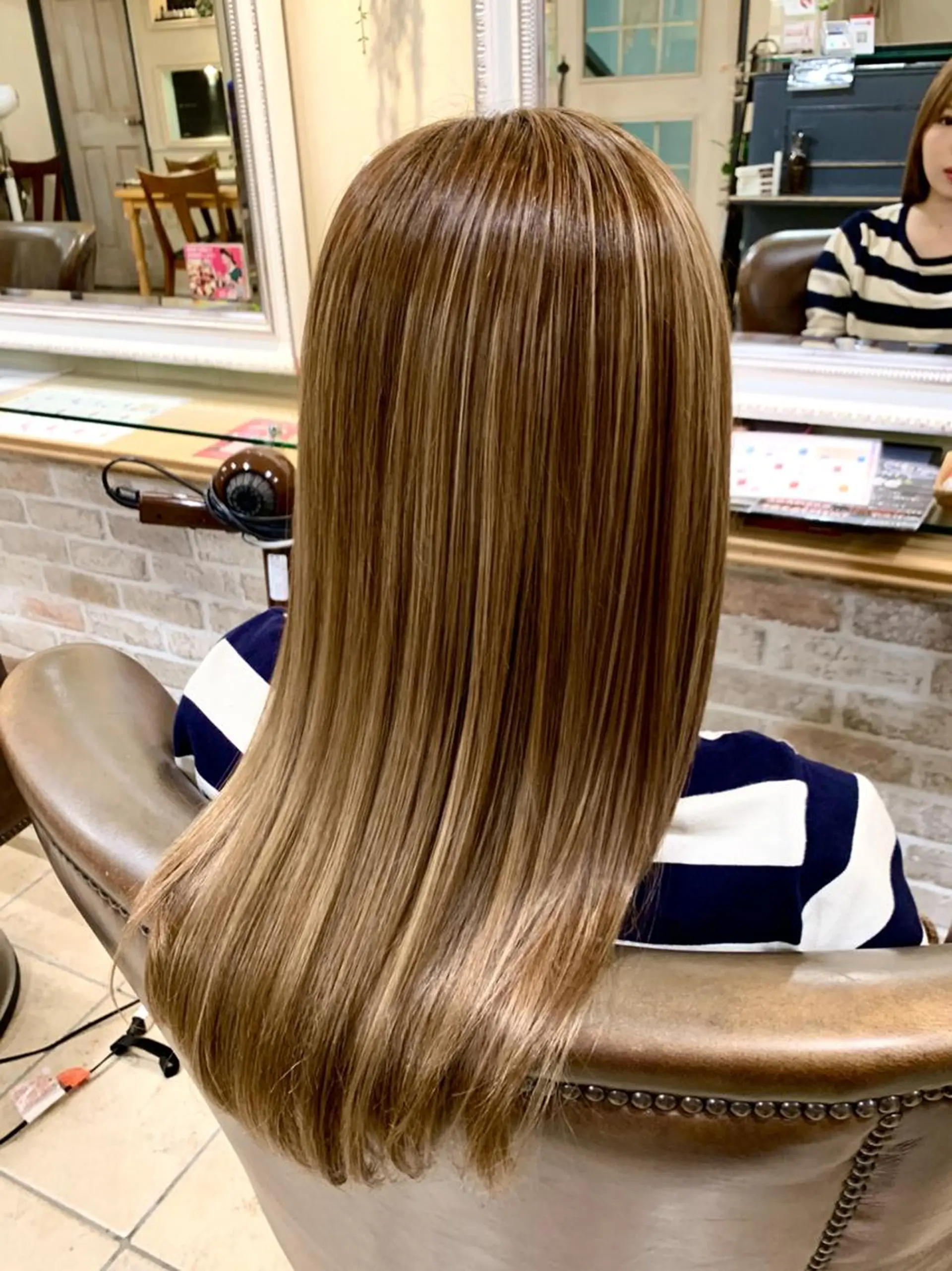 ロング 髪質改善 トリートメント 山下 直人のヘアスタイル