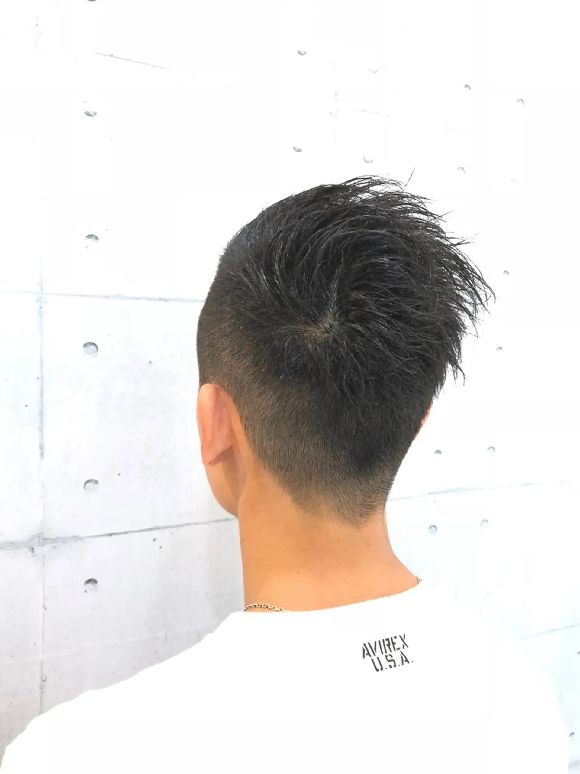 メンズ モヒカン カット 北脇 健治のヘアスタイル