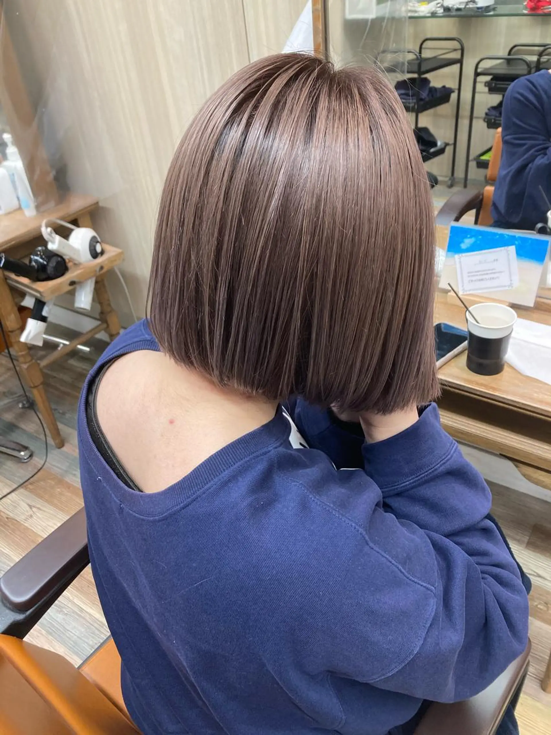 ミディアム カラー カット ヘアカラー トリートメント ヘアセット ✂️似合わせの魔術師 石田一樹✂️のヘアスタイル