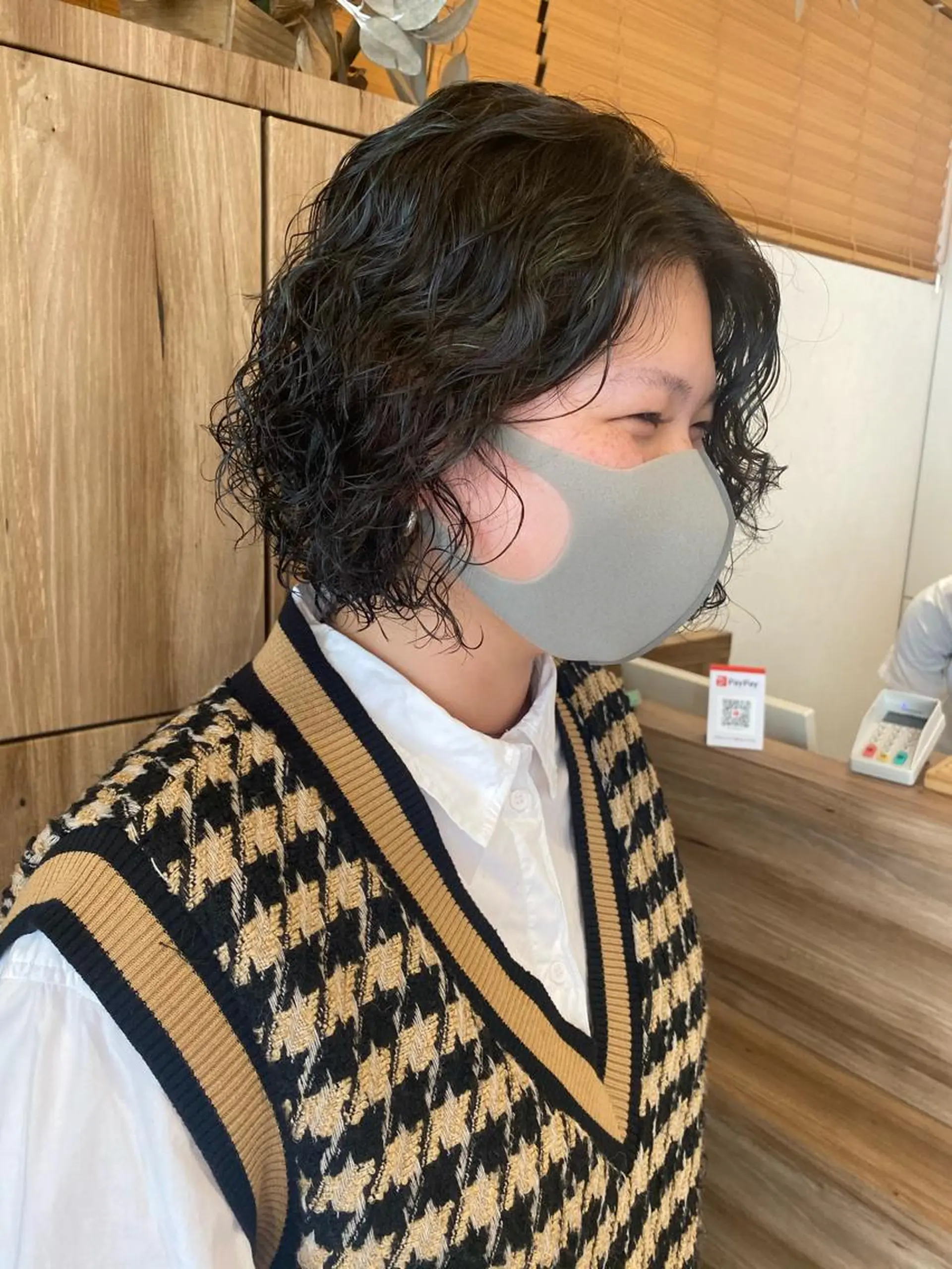 ショート カラー パーマ ハイライトカラー 外国人風カラー ハイライト パーマ パーマ指名No1 /namiのヘアスタイル