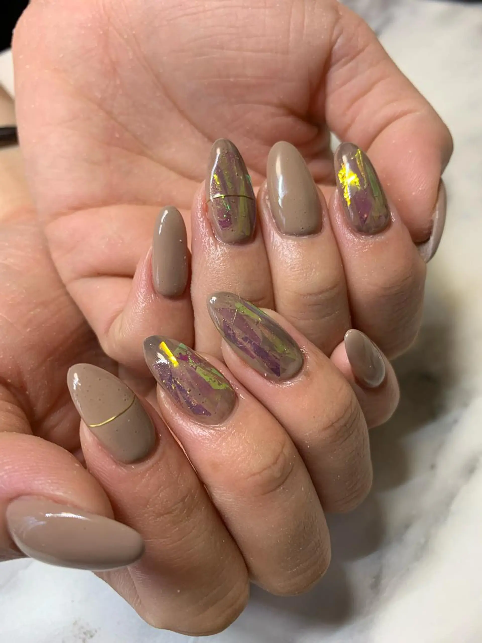 ネイル 持ち込み ハンドネイル 鈴木 なつきのネイルデザイン