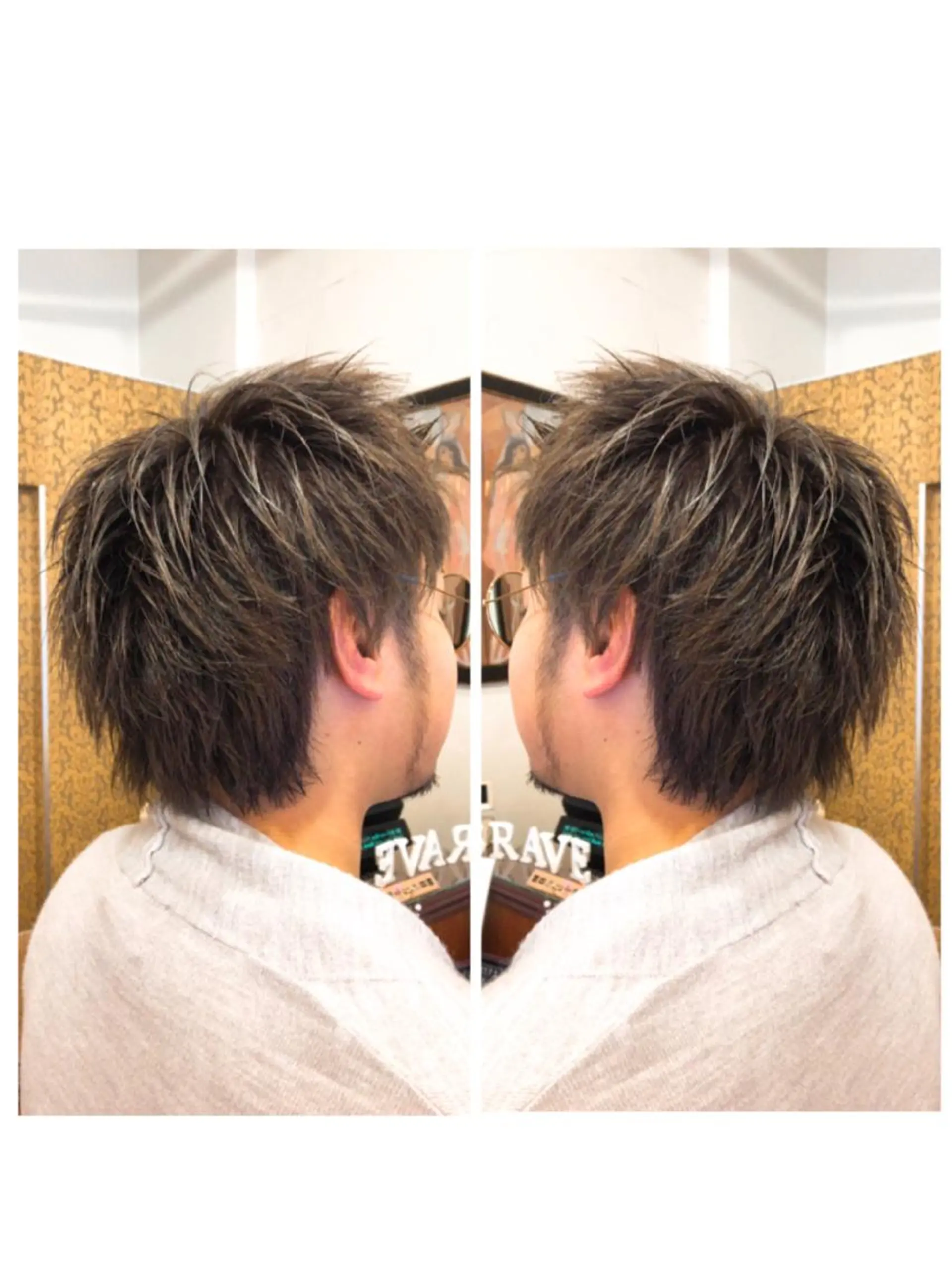 カラー メンズ 品田 真里のヘアスタイル