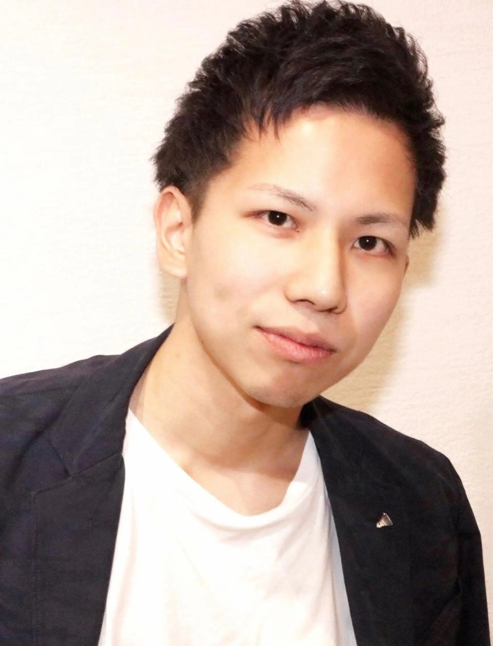 メンズ アップバング カット hair salon 未来-mirai所属・【男性専門】岩崎凌 ✂︎楽しい時間を!のヘアスタイル