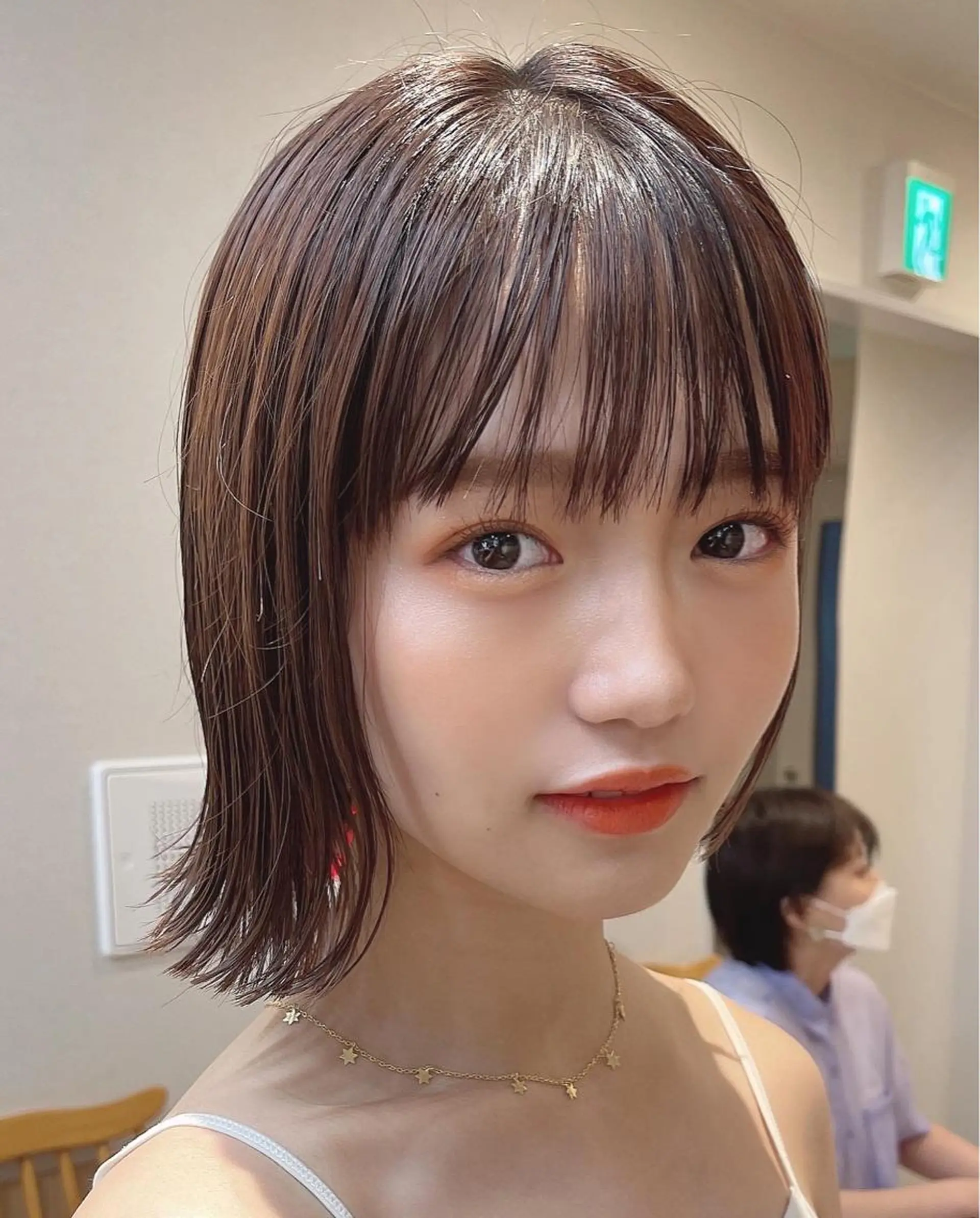 ショート ボブ 巣山 竜一のヘアスタイル
