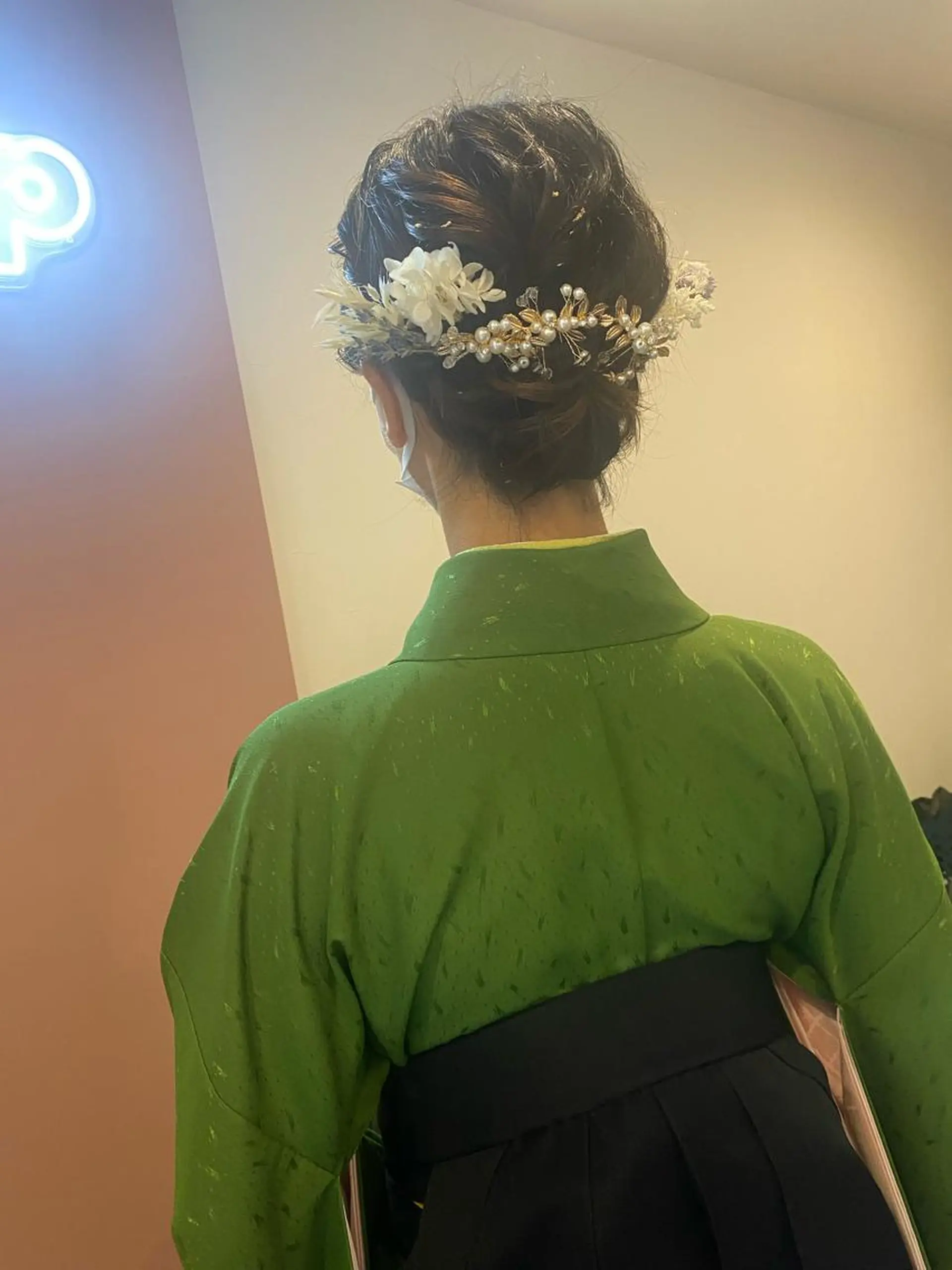 ショート ヘアアレンジ ショートヘア 着付け pep所属・pep natsumiのヘアスタイル