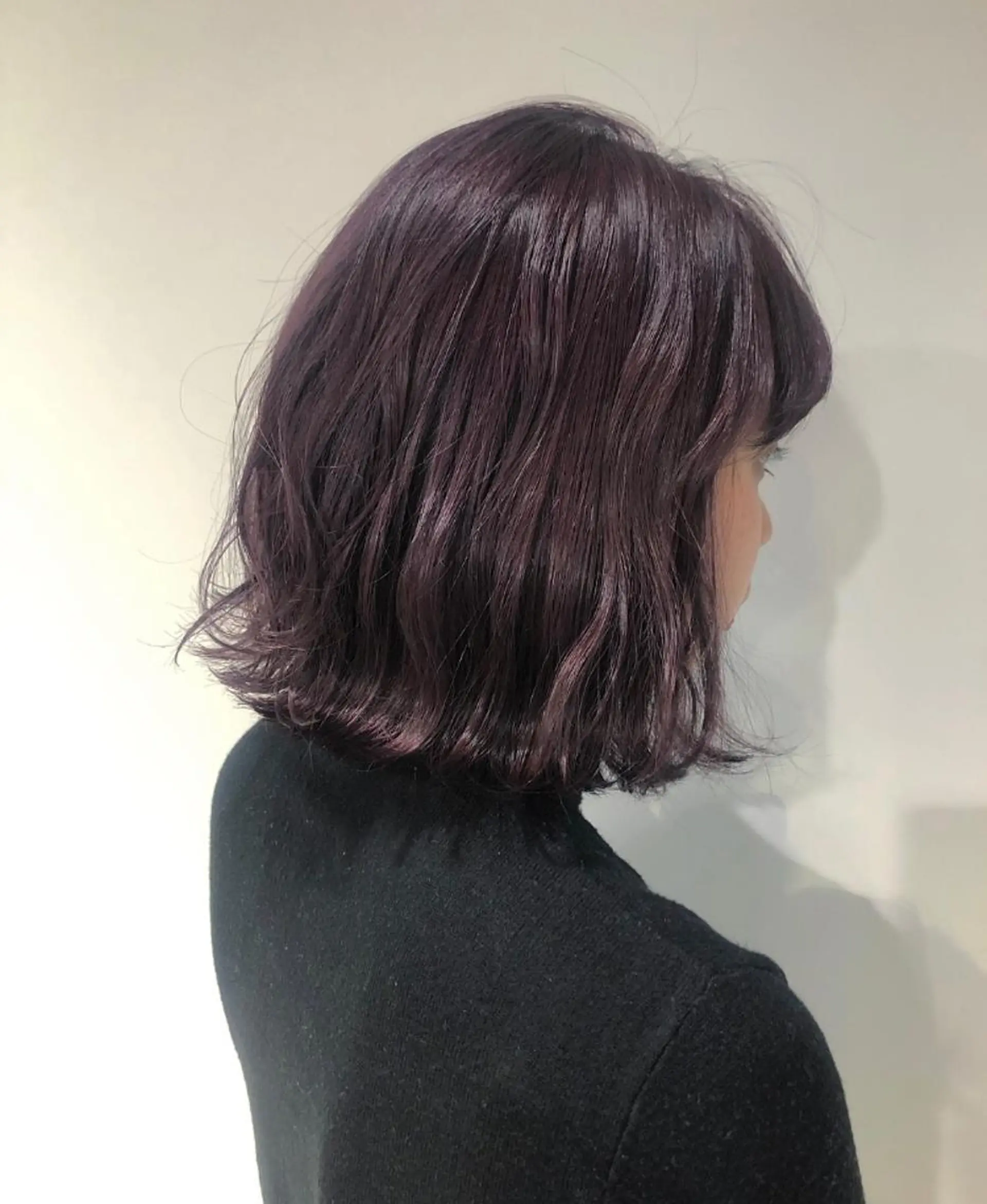 ショート カラー ハイトーンカラー パープルカラー カット ヘアカラー トリートメント scene.池袋所属・scene. haraのヘアスタイル