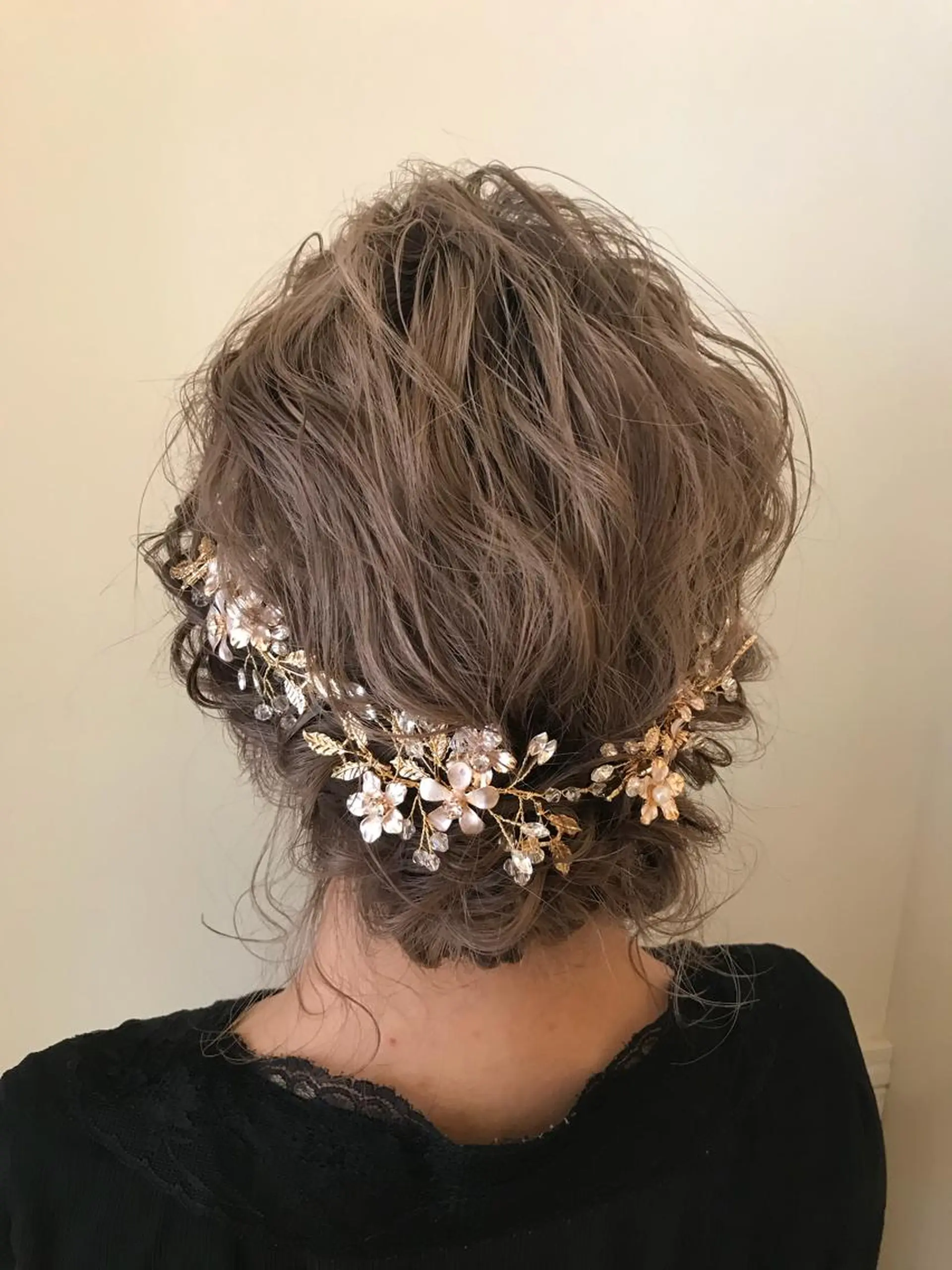 ショート ヘアアレンジ 結婚式・ブライダル 清水　ちひろ ✄トップスタイリストのヘアスタイル