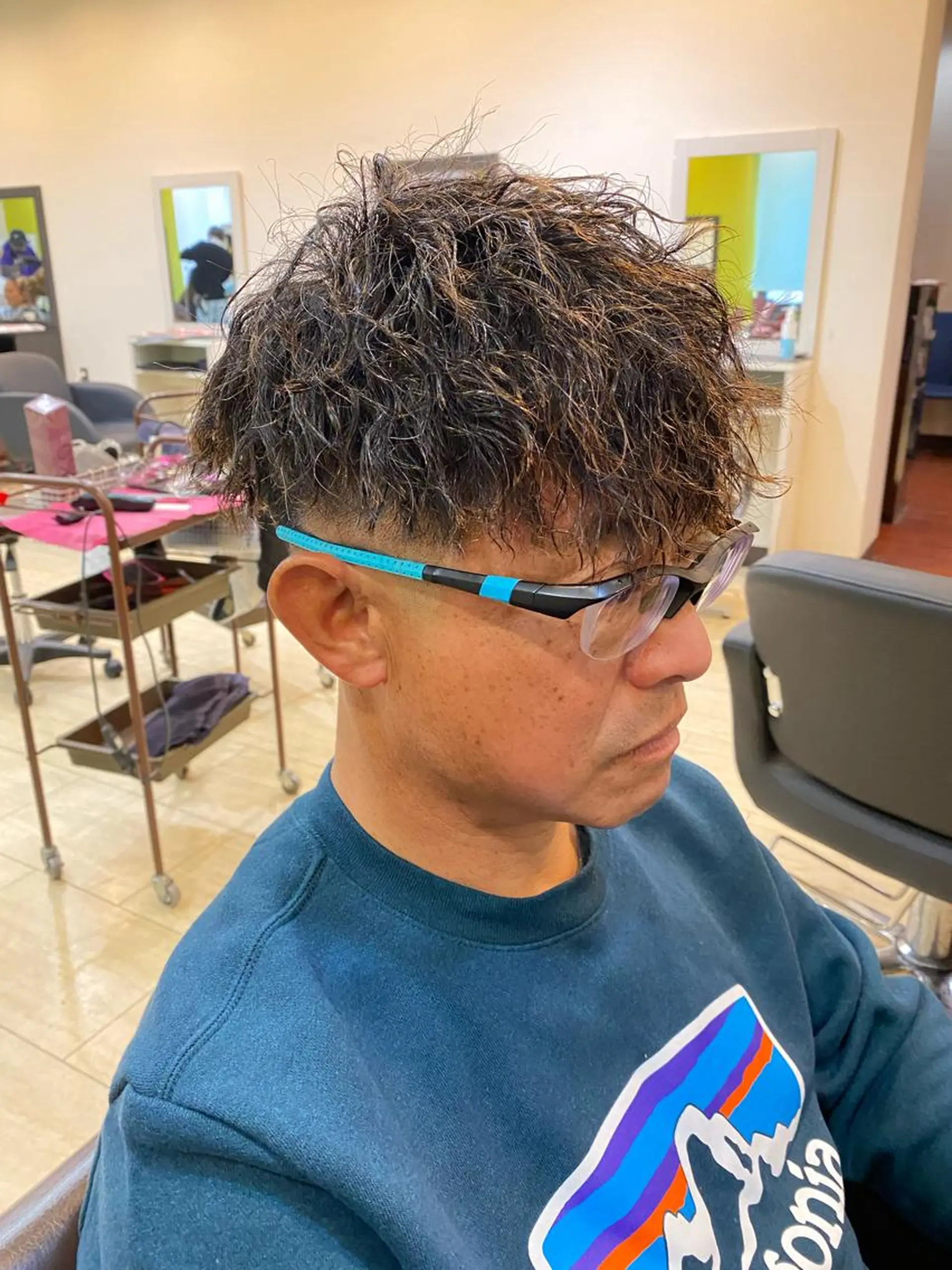 メンズ 年間2000名担当◎ パーマ職人/仲原佑樹のヘアスタイル