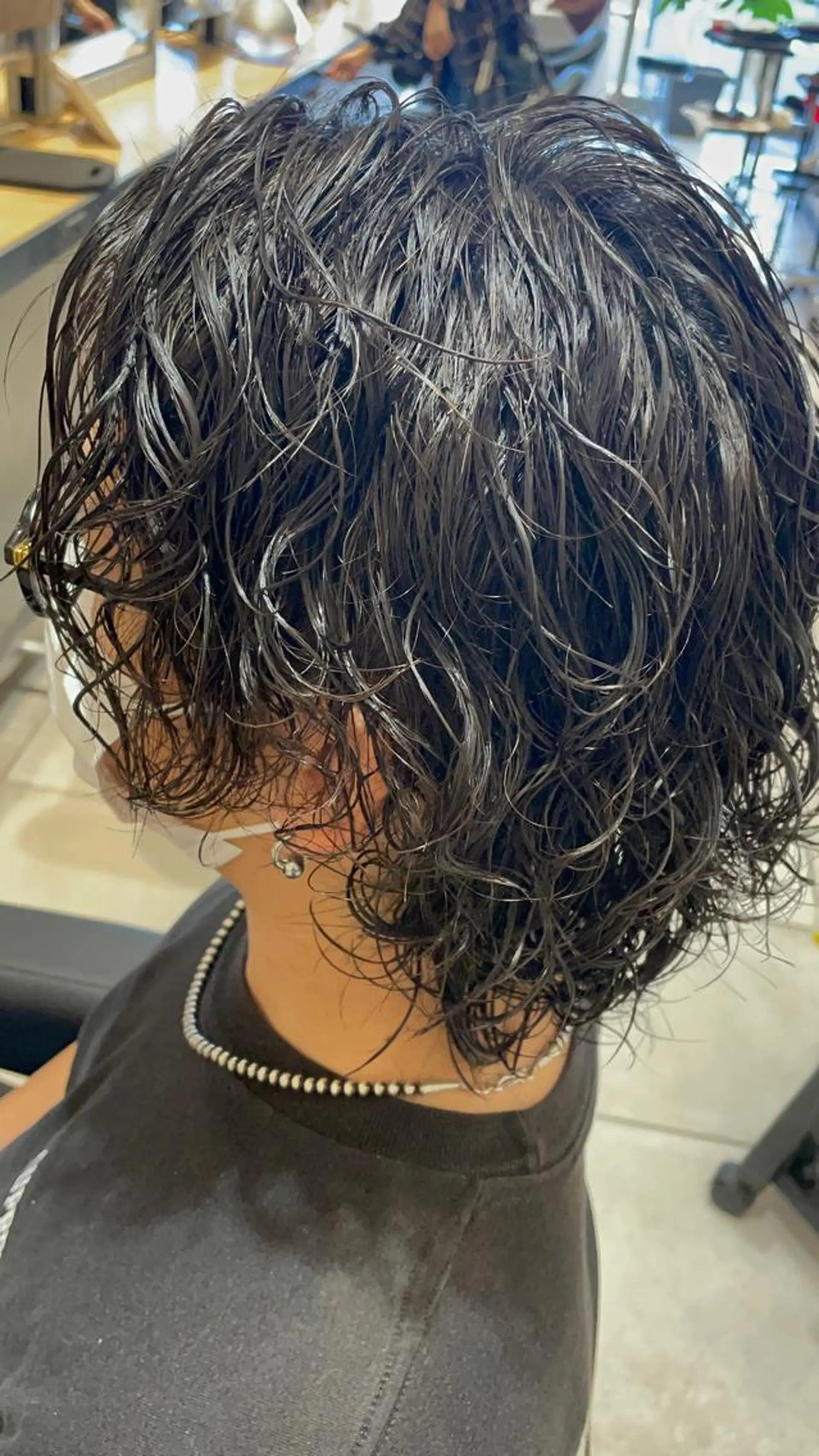 ミディアム ミディアムパーマ カット パーマ トリートメント ヘッドスパ ヘアセット 【レイク　メンズ特化 /パーマ特化】野平のヘアスタイル