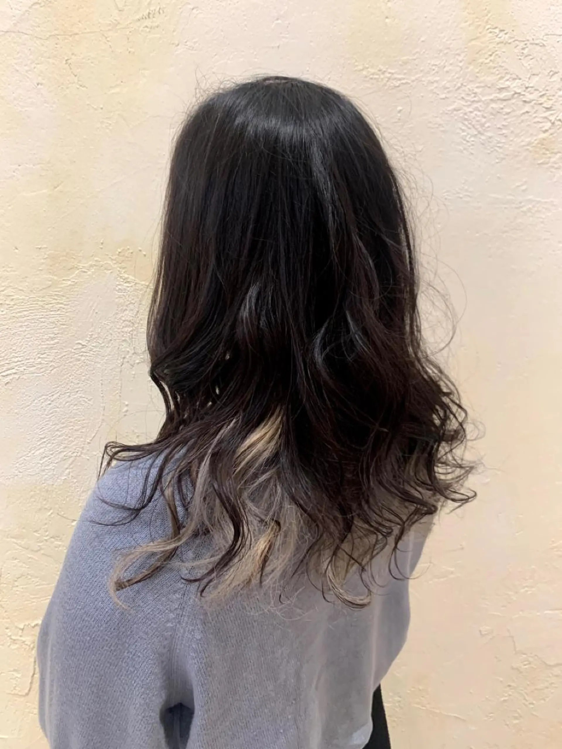 ロング カラー 韓国風レイヤーカット 🇰🇷❕モカのヘアスタイル