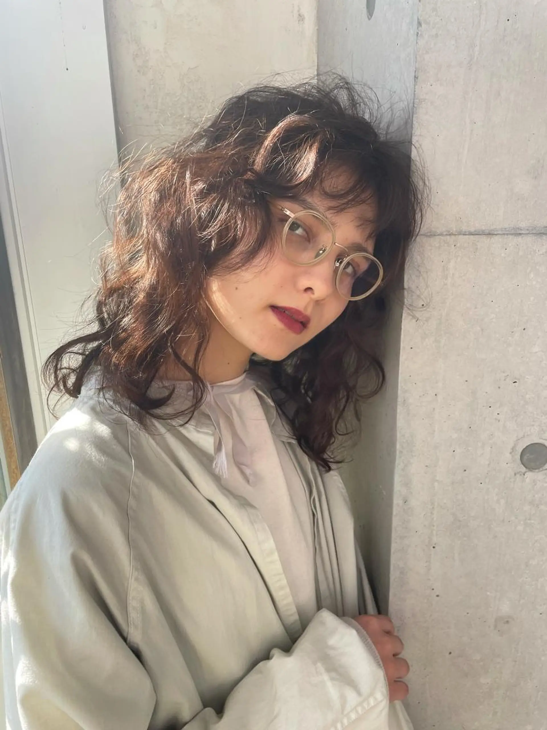 ロング パーマ 高橋 りかのヘアスタイル