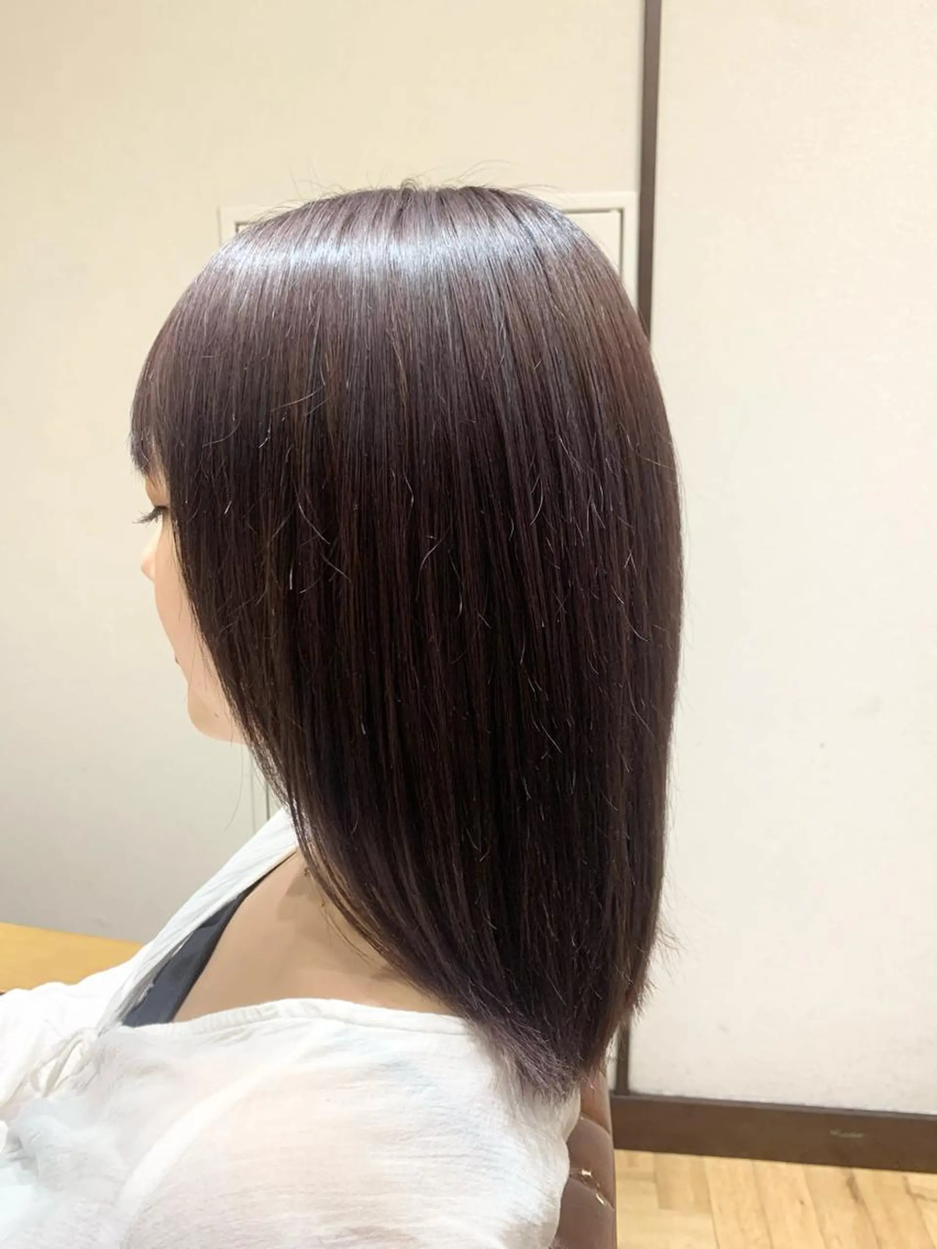 ミディアム カラー 【くせ毛さんのお悩み 解決🍀】栗橋のヘアスタイル