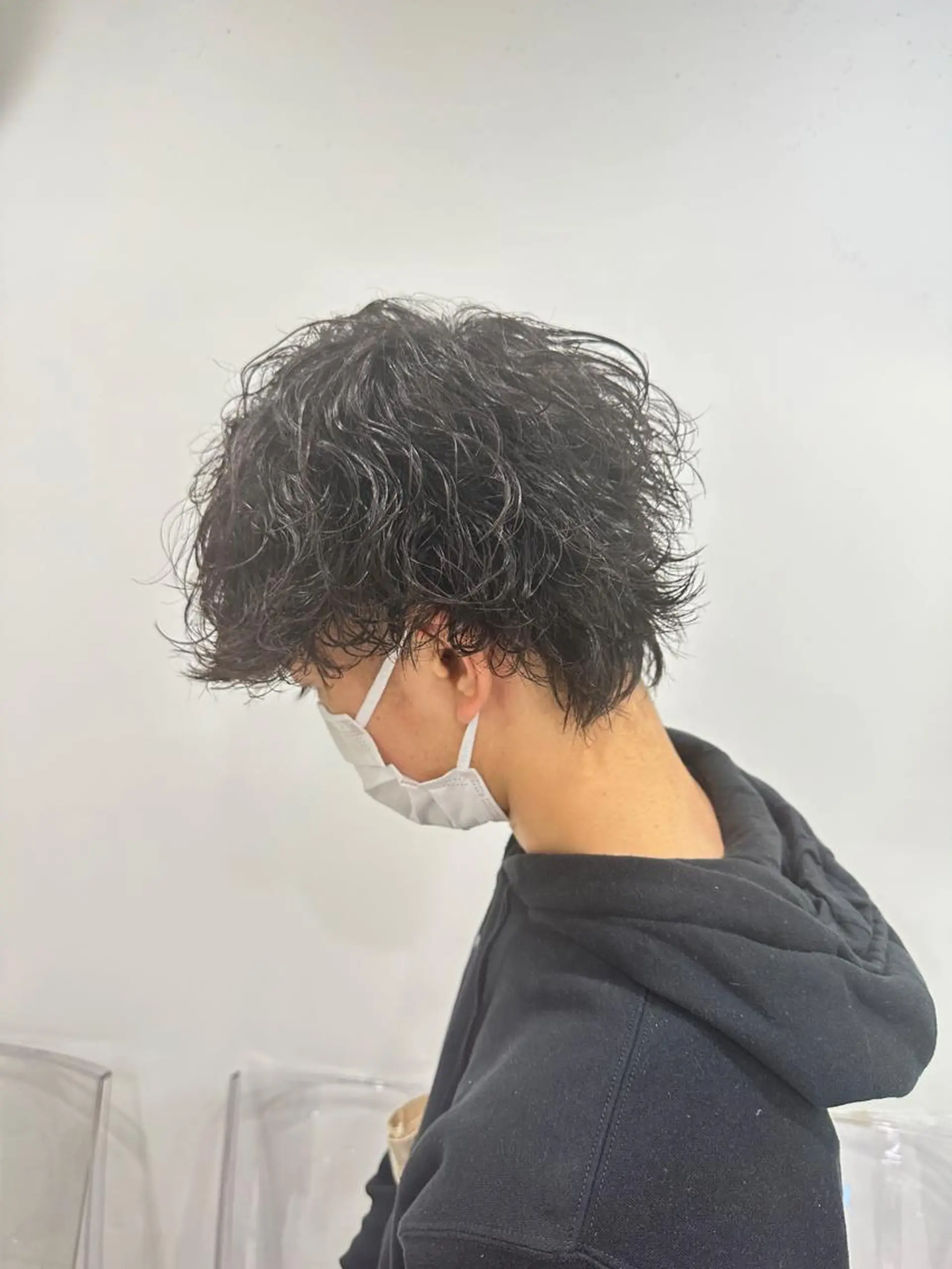 ショート カラー パーマ メンズ 【メンズサロン】 BLUCK 横浜のヘアスタイル