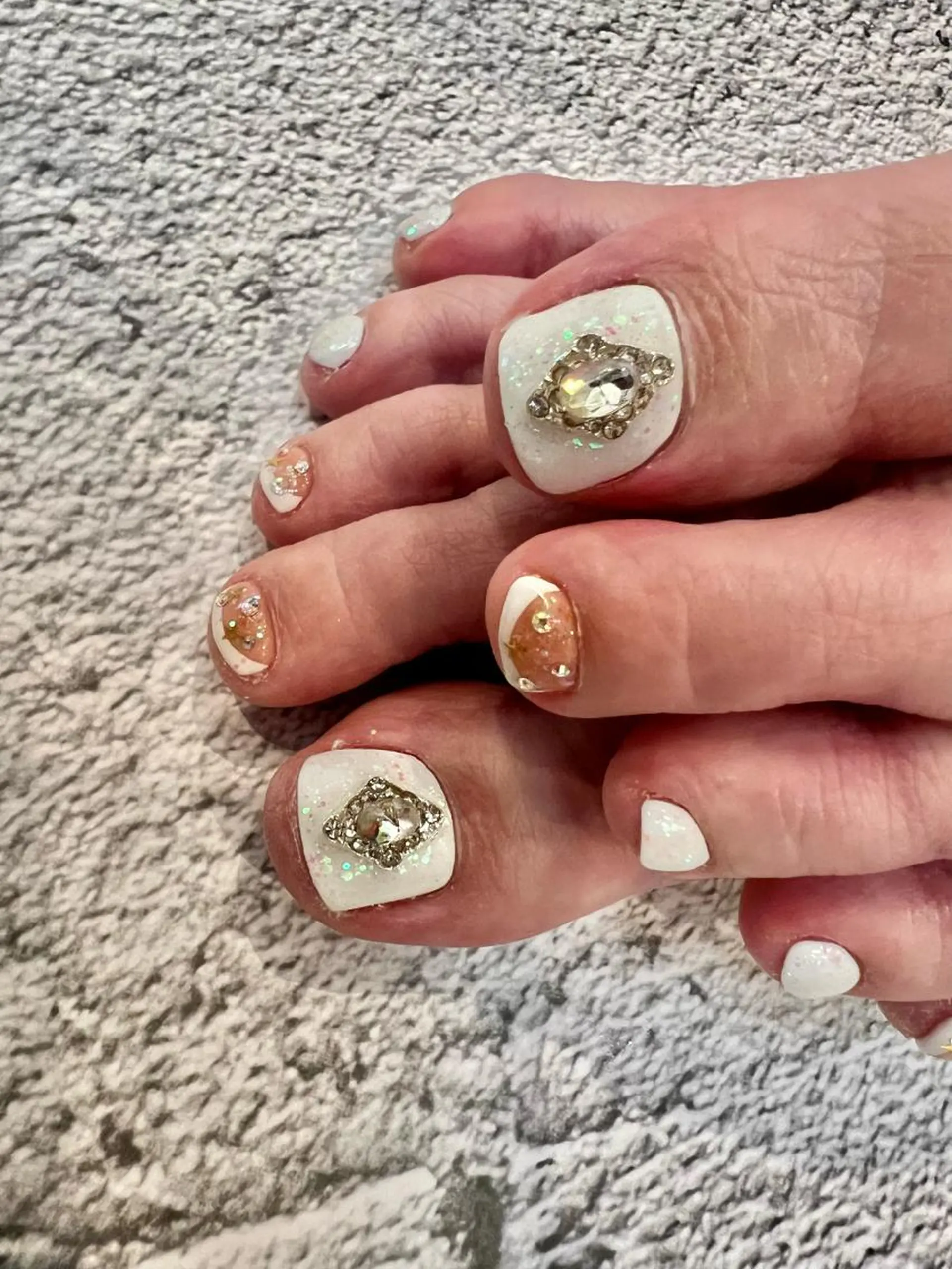 ネイル フットネイル syuri nailのネイルデザイン