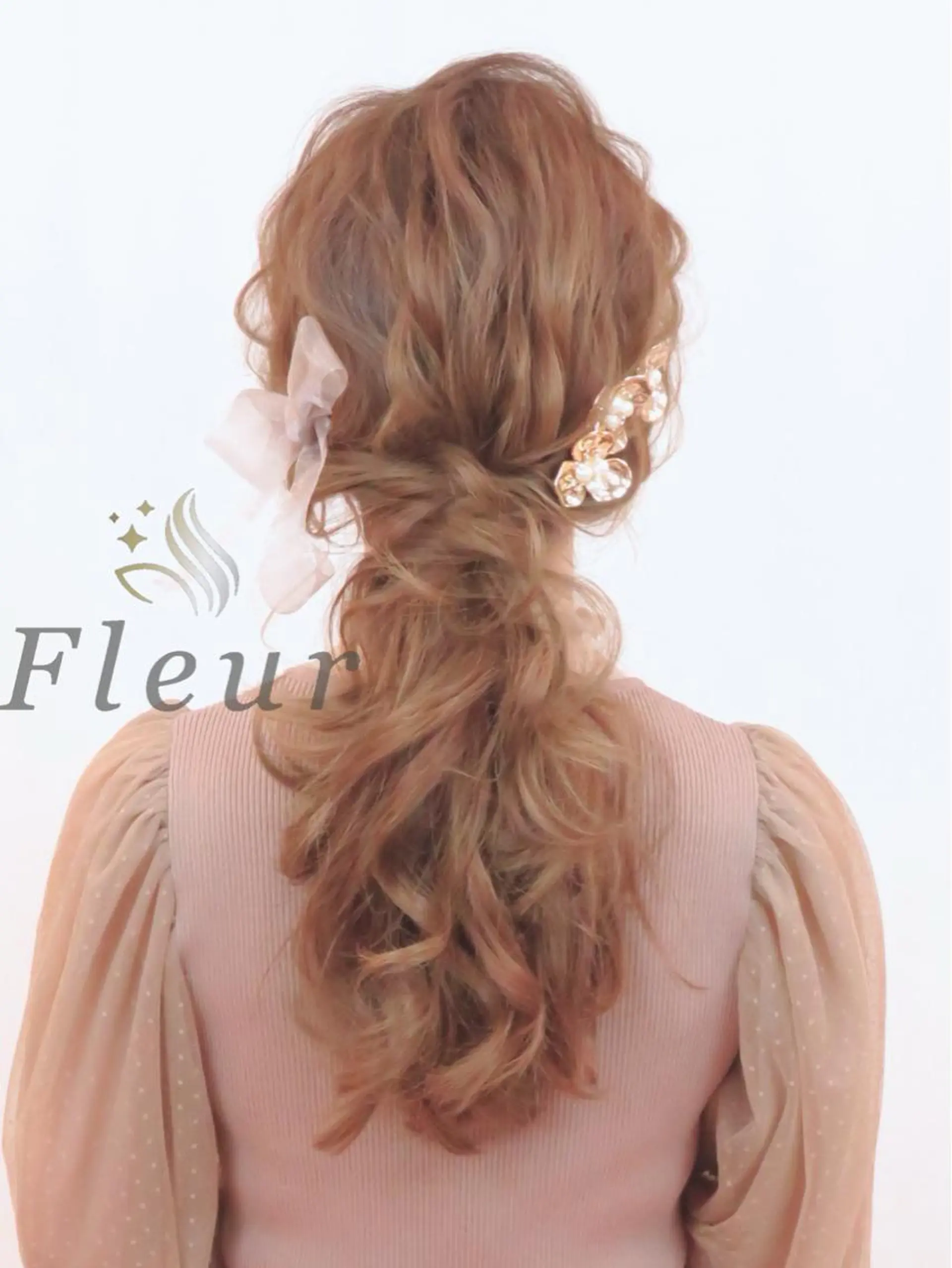 ロング ヘアアレンジ セットサロン      ラフテル所属・大阪/ヘアアレンジ /似合わせset💐のヘアスタイル