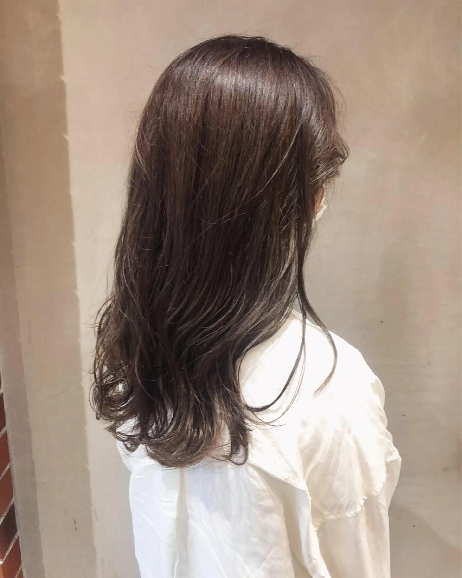 ロング カラー ヘアアレンジ 酸性縮毛矯正🧴韓国 レイヤー/髪質改善のヘアスタイル